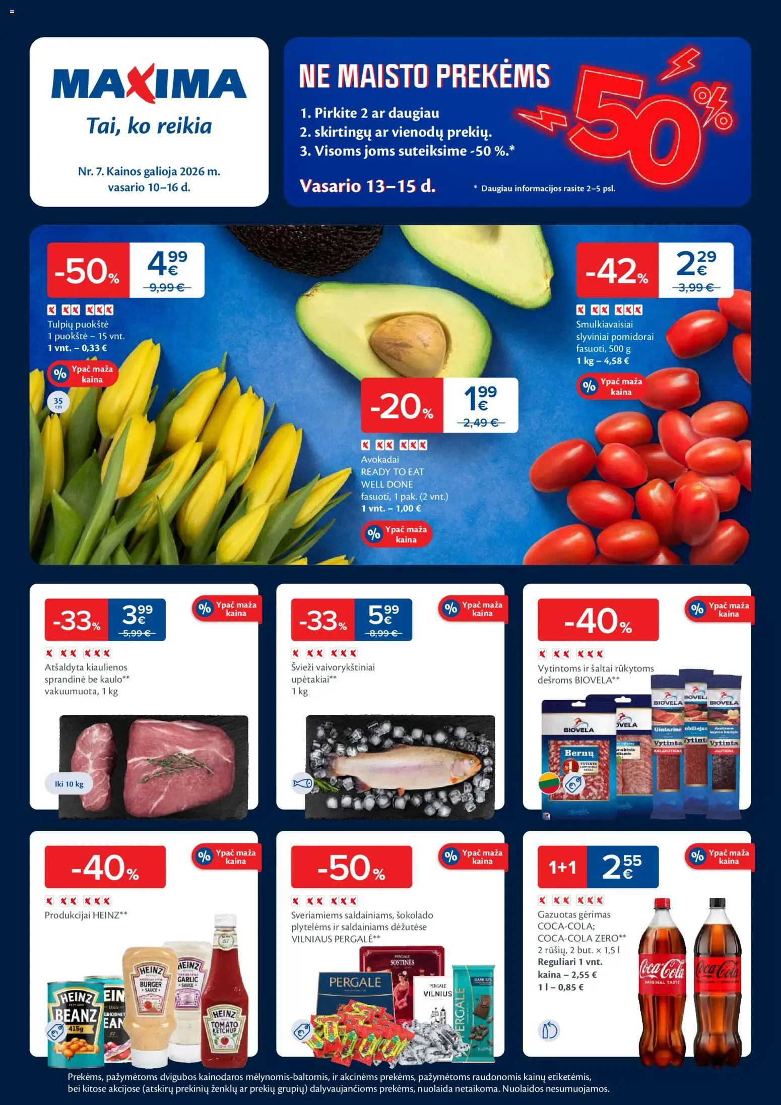 MAXIMA akcijos nuo 10.02.2026 | Puslapis: 1