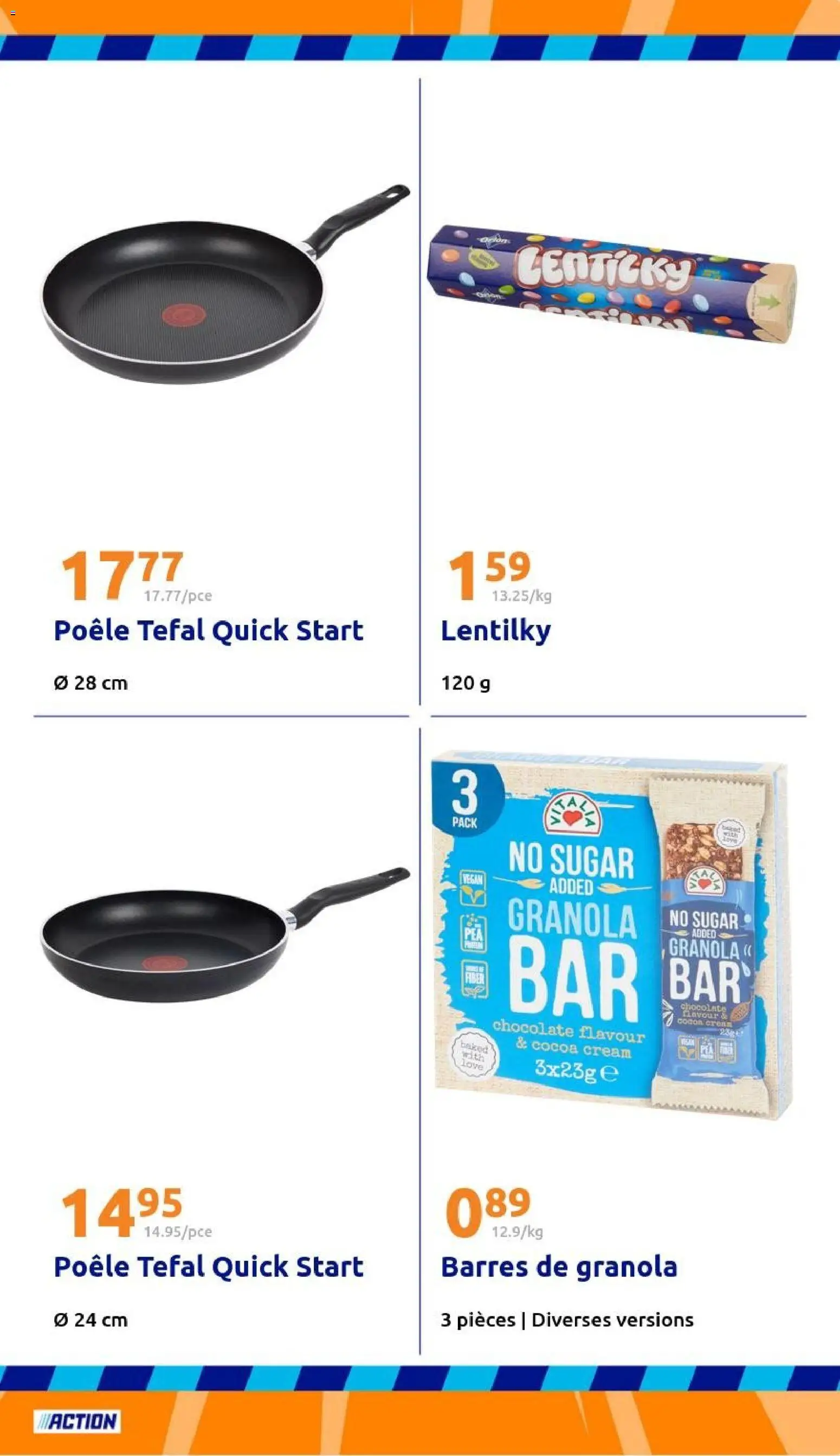 {H1} | Page: 29 | Produits: Poêle, Tefal, Granola