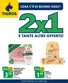 Anteprima del volantino Tigros volantino valido a partire dal 07.04.2026