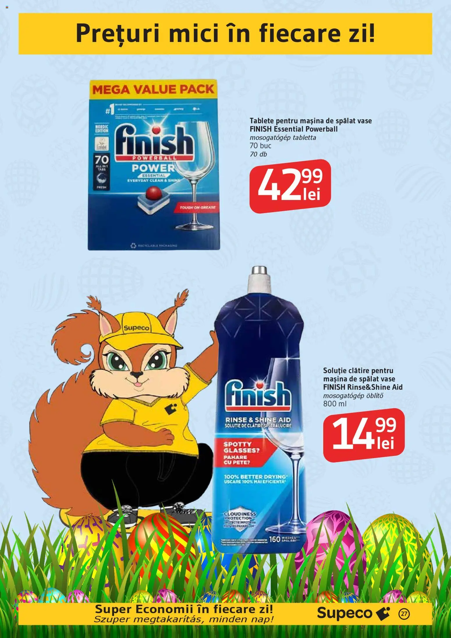 Noul catalog Supeco – valabil de la 02.04.2026 | Pagină: 27 | Produse: Pomelo, Mașină De Spălat, Mici, Tablete pentru mașina de spălat