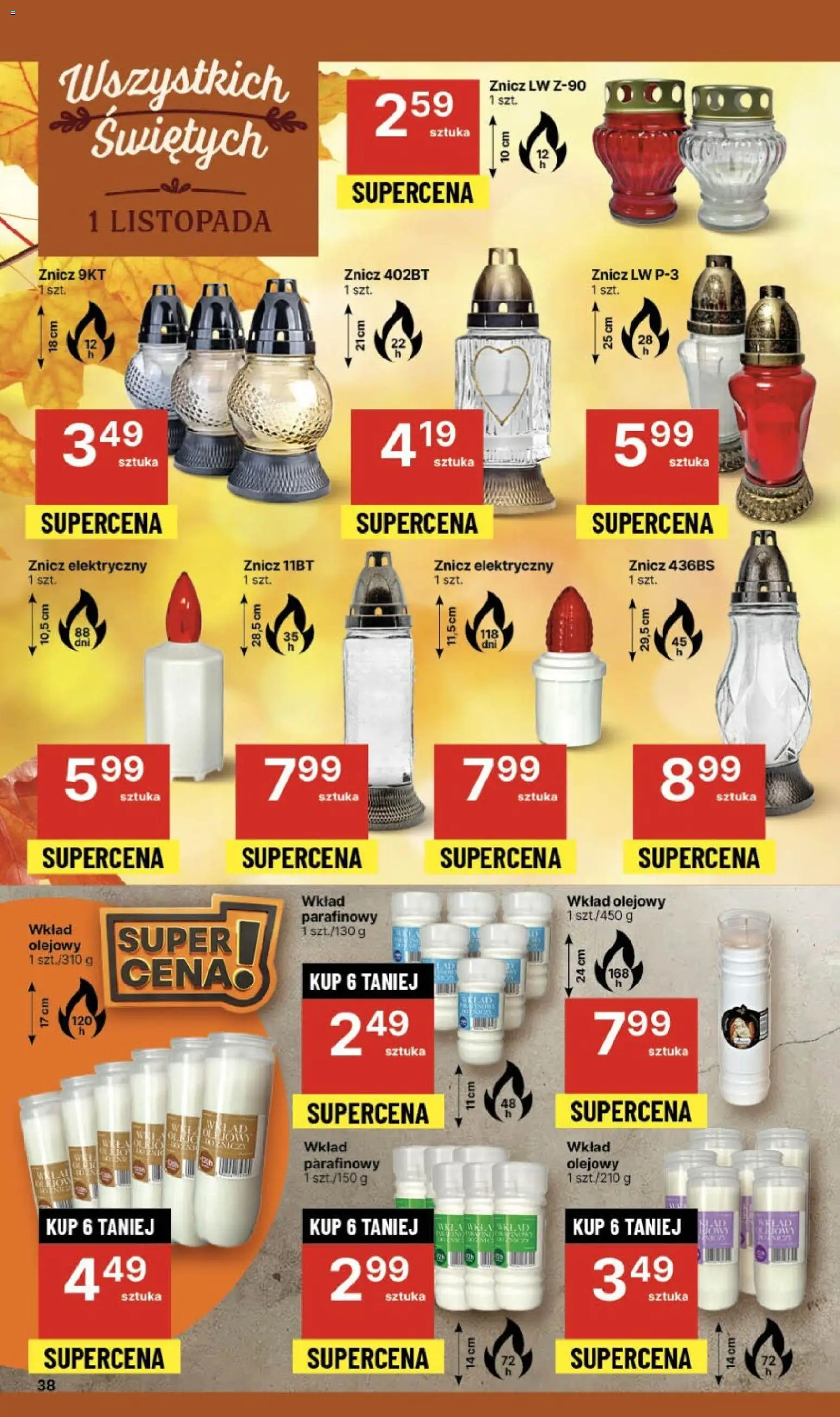 Delikatesy Centrum Gazetka od 30.10.2025 | Strona: 38