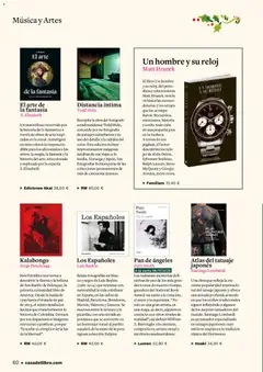 Vista previa Casa del libro folleto válido desde el 01.11.2025 | Página: 60 | Productos: Pan, Muñeca, Reloj