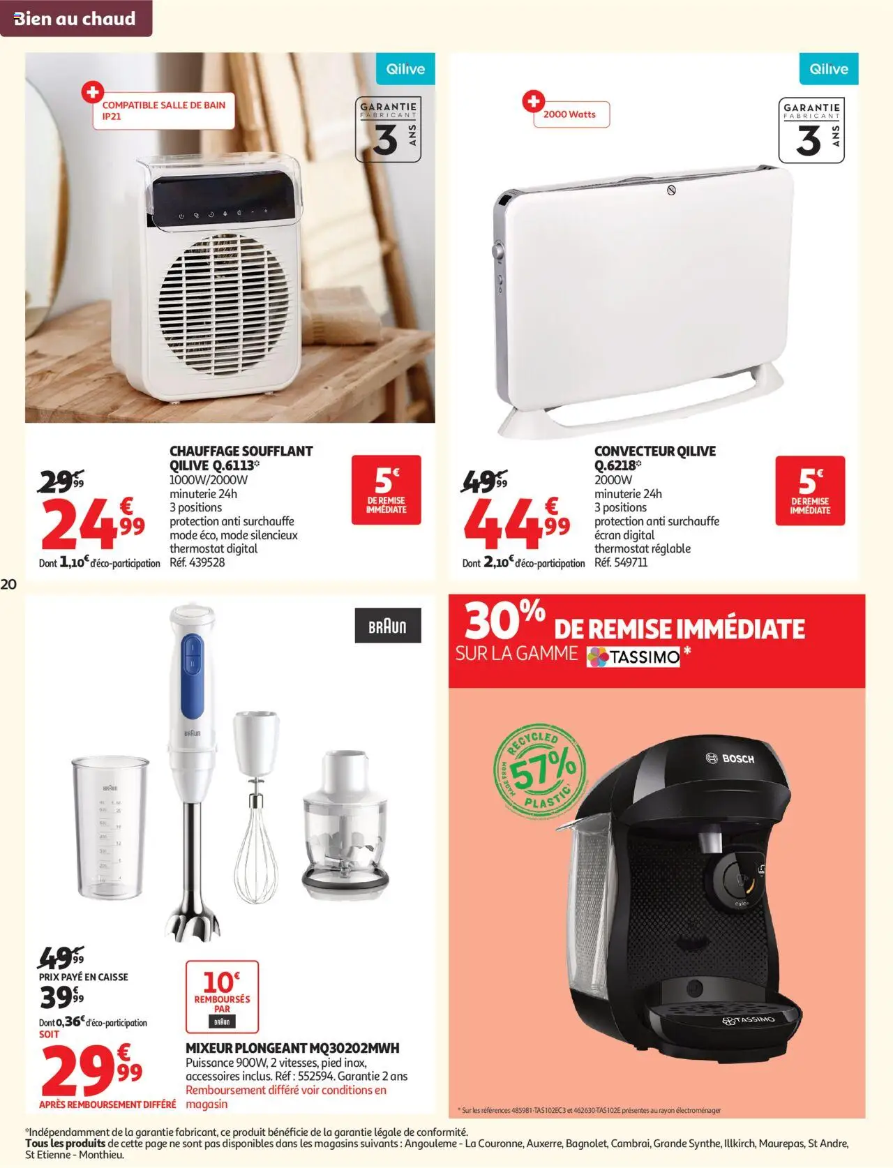 {H1} | Page: 21 | Produits: Mixeur, Mixeur plongeant, Chauffage soufflant