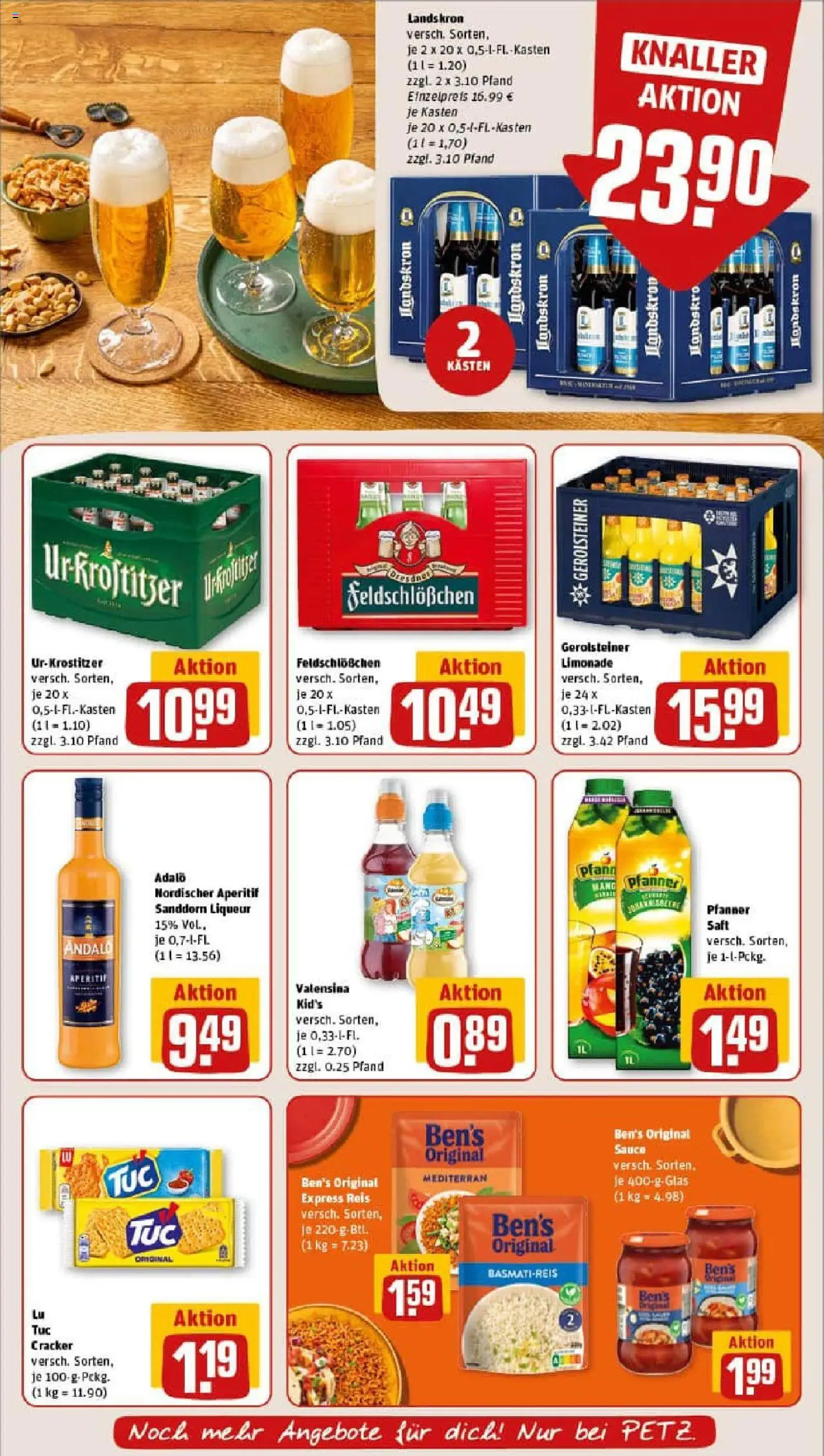 Rewe prospekt Pulsnitz	 - gültig ab dem 06.07.2025 | Seite: 12 | Produkte: Limonade, Saft, Reis, Gerolsteiner