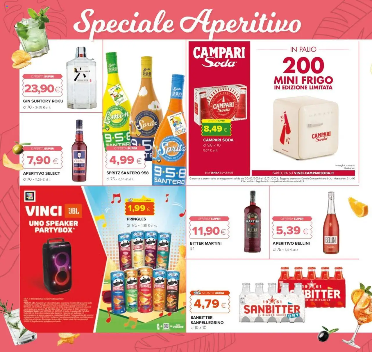 Volantino Oasi del 07.08.2025 | Pagina: 2 | Prodotti: Gin, Speaker, Aperitivo