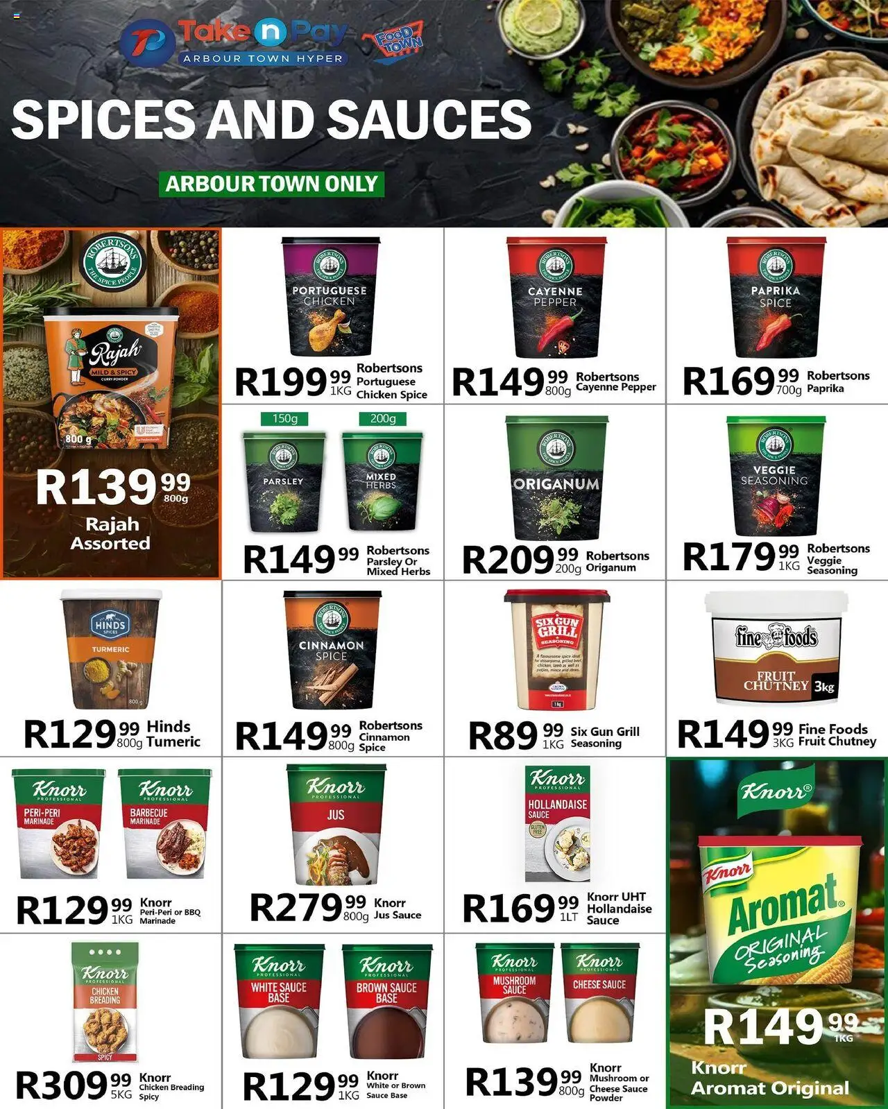 New Take n Pay catalogue – valid from 06.10.2025 | Page: 14 | Products: Parsley, Spices, Fruit, Pepper