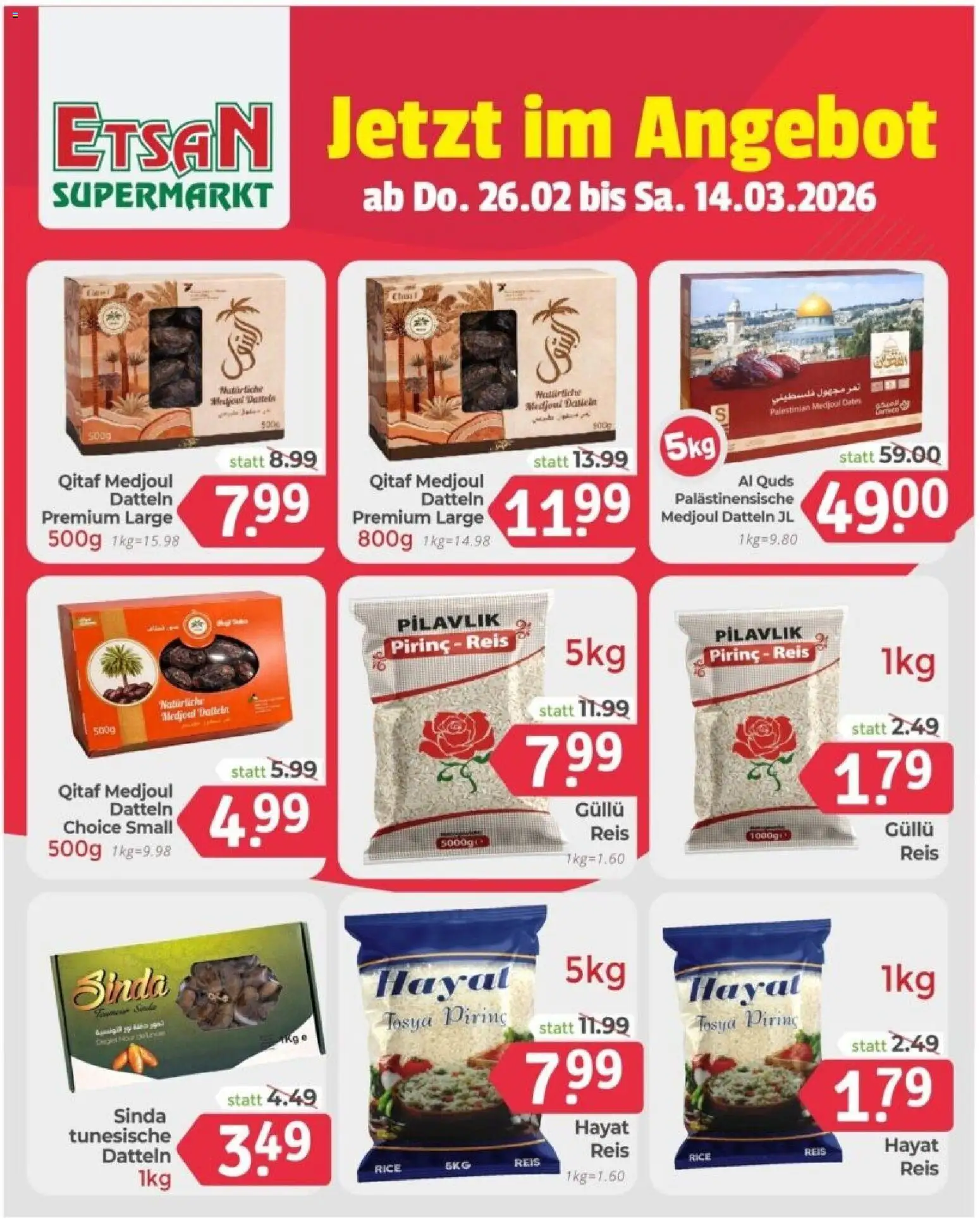 ETSAN Obst und Gemüse gültig ab 06.03.2026 | Seite: 5 | Produkte: Reis