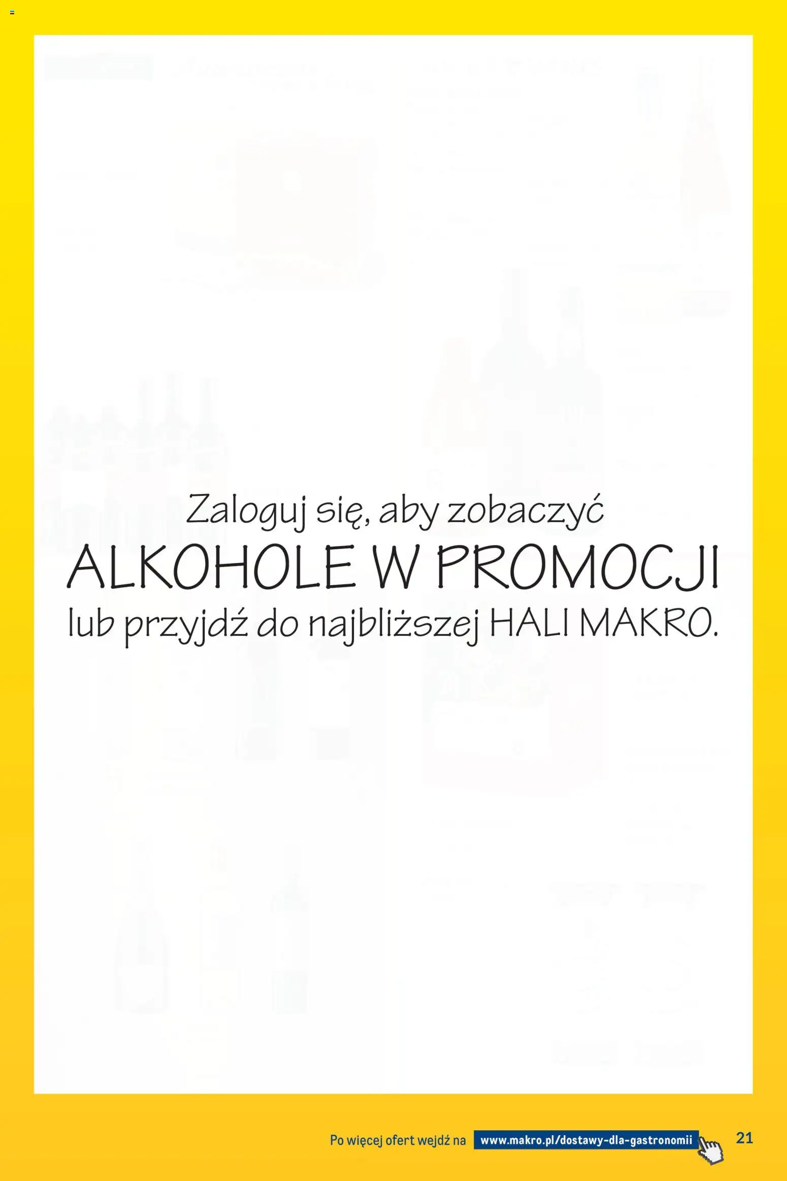 Makro gazetka - Dostawy dla gastronomii od 07.04.2026 | Strona: 21