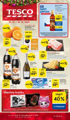 Náhled letáku Tesco leták - Hypermarket od 10.12.2025