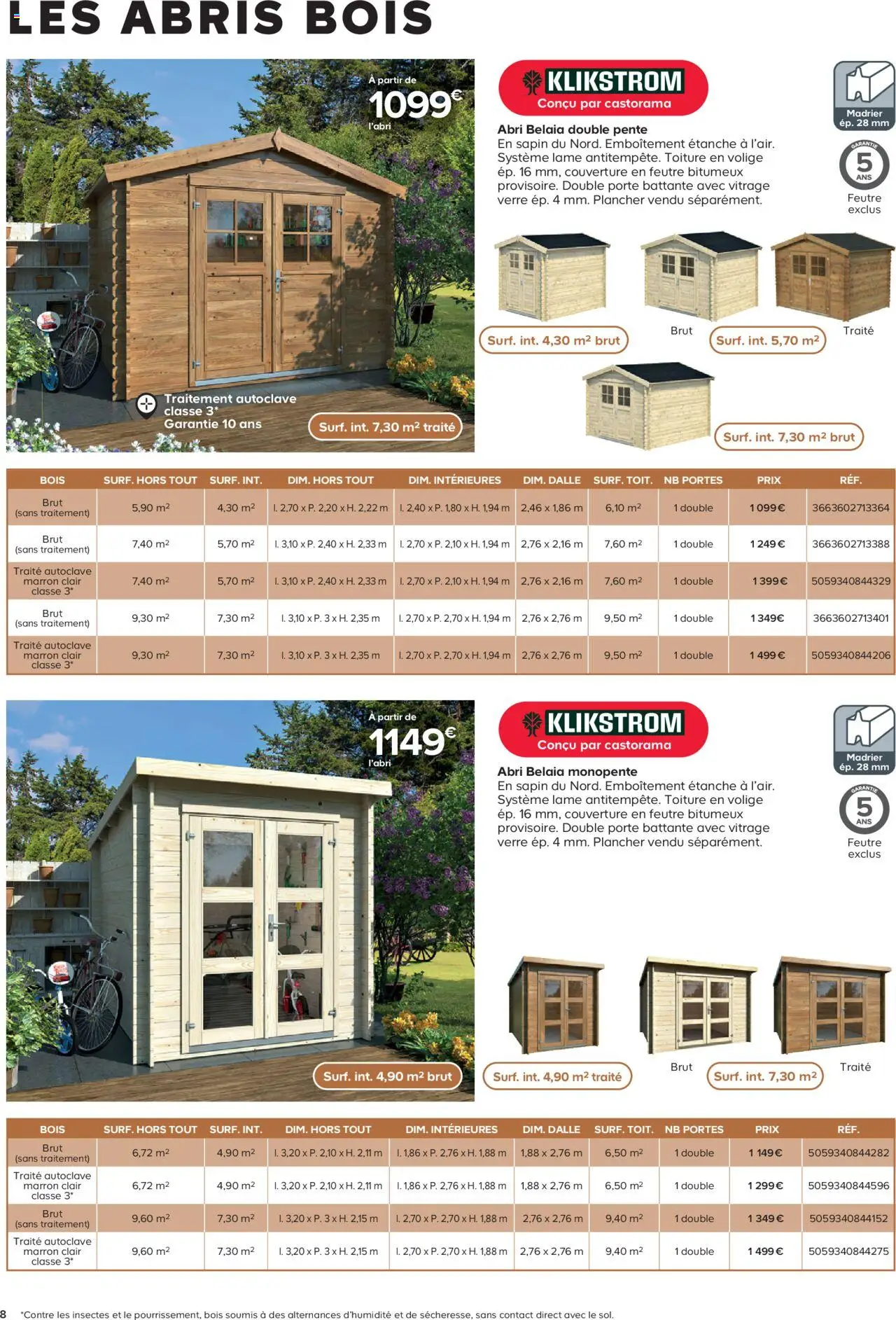  | Page: 8 | Produits: Porte, Couverture, Portes