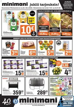 Minimani-mainoslehti voimassa 22.04.2026 alkaen