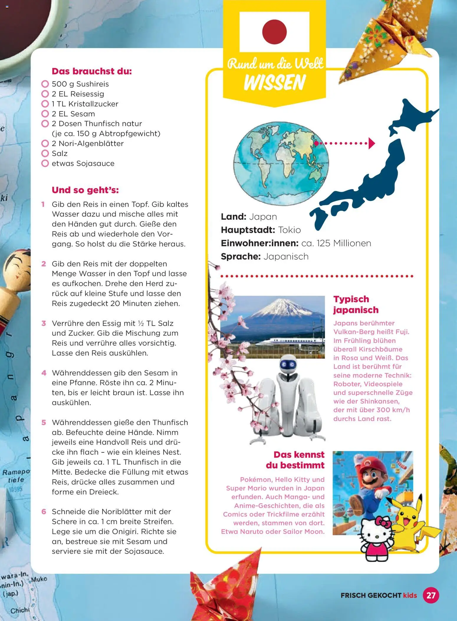 Billa Frisch Gekocht Kids gültig ab 01.03.2026 | Seite: 27 | Produkte: Wasser, Salz, Herd, Reis