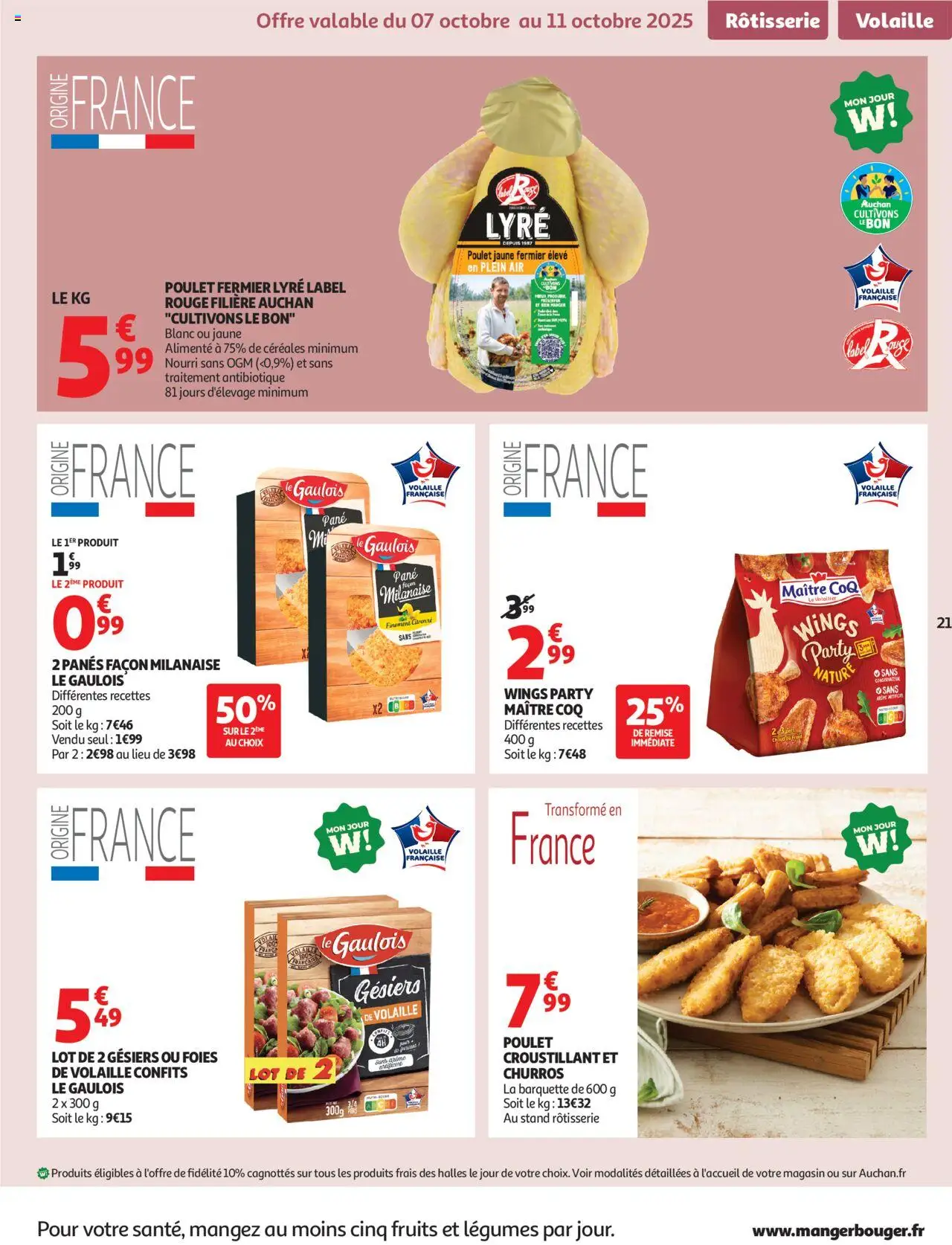 {H1} | Page: 21 | Produits: Volaille, Céréales