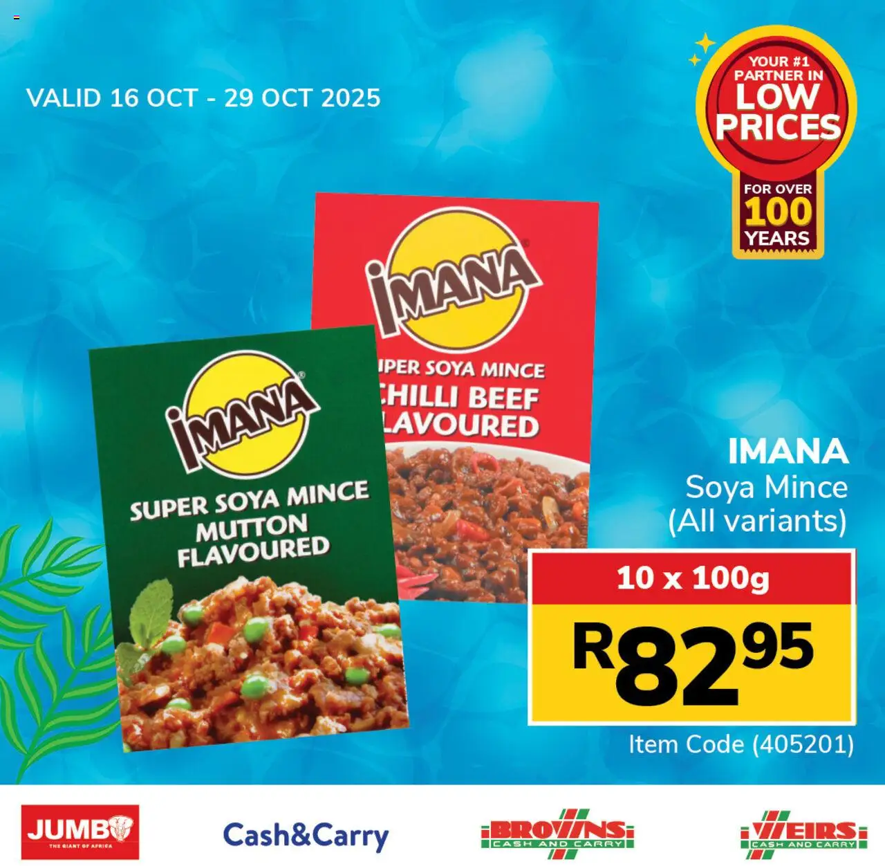 New Jumbo catalogue – valid from 16.10.2025 | Page: 5 | Products: Beef, Soya mince, Chilli