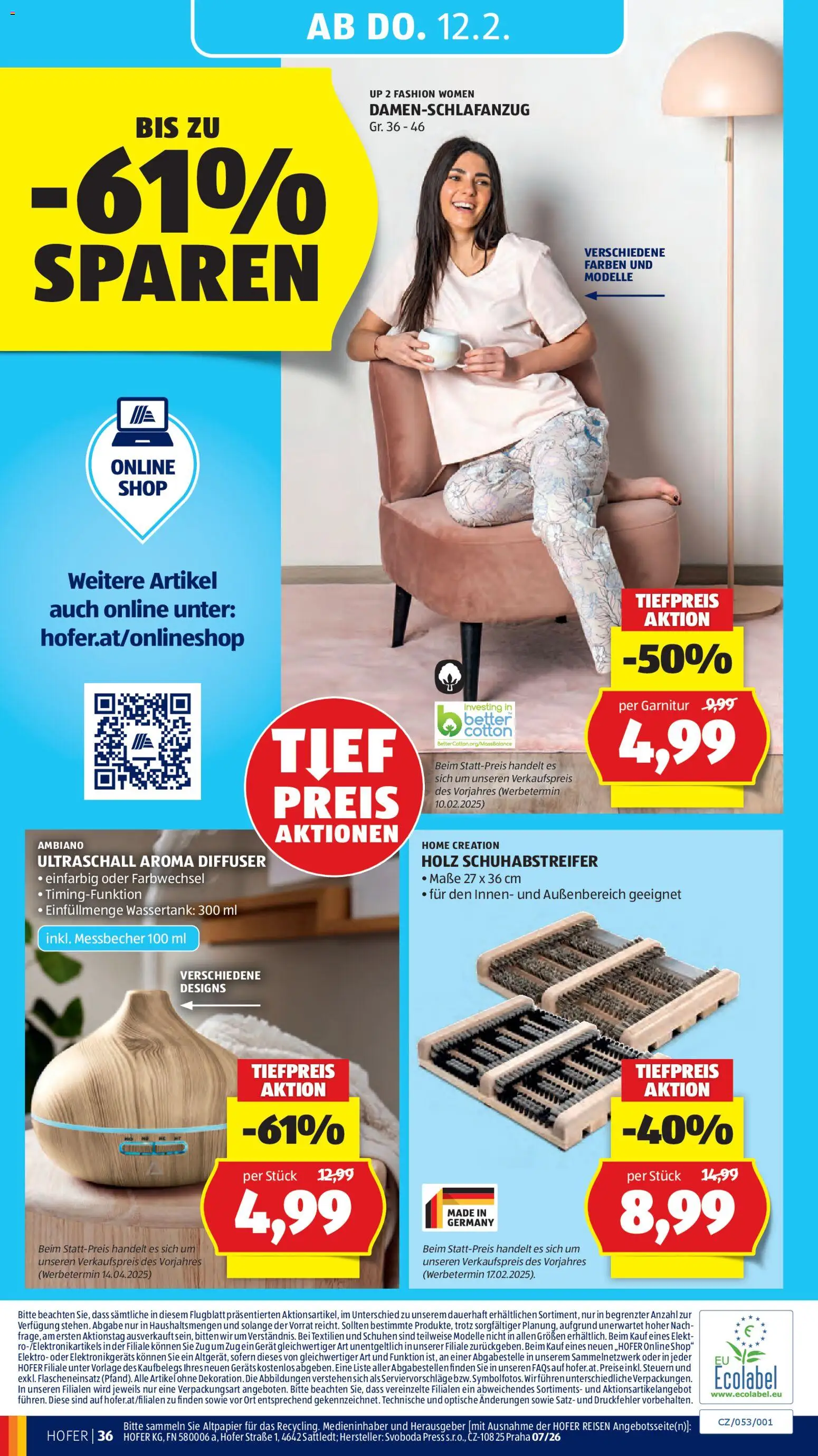 Hofer Flugblatt gültig ab 06.02.2026 | Seite: 40