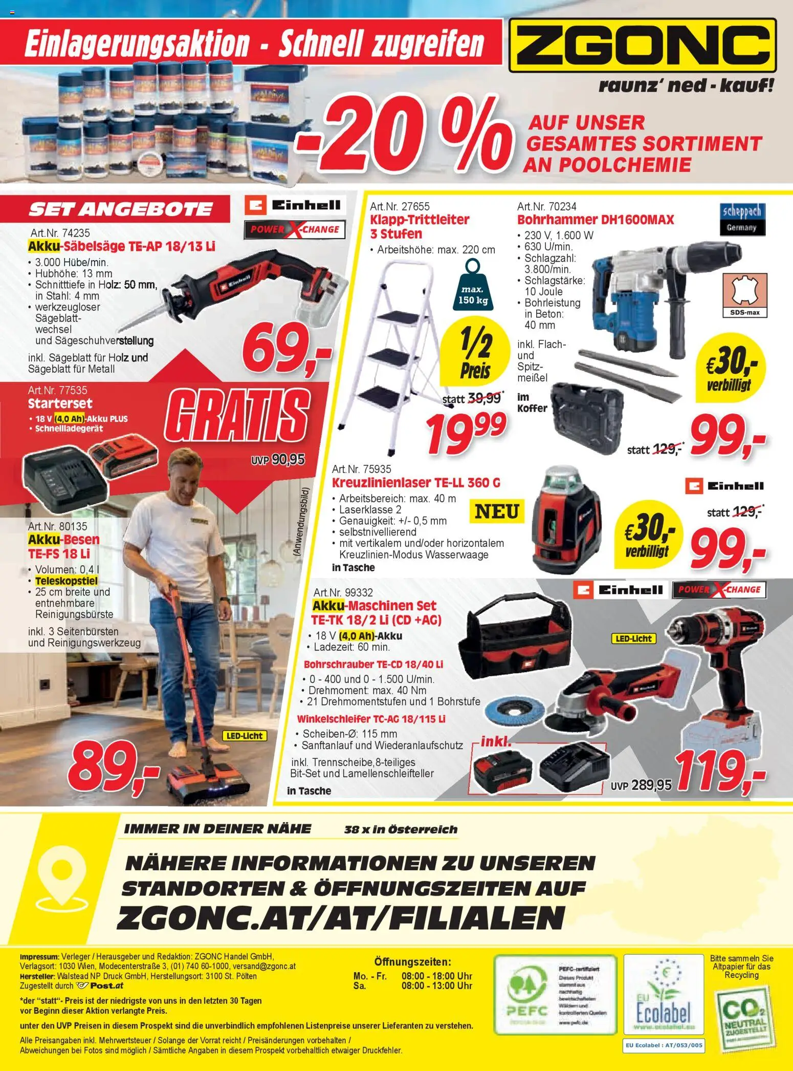 Zgonc Flugblatt Februar II 2026 gültig ab 12.02.2026 | Seite: 24 | Produkte: Koffer, Uhr, Tasche