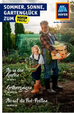 Hofer AT Sommerkatalog - amely érvényes a következő dátumtól: 18.07.2025
