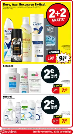 Kruidvat - Folder week 4 - Voorbeeld van een folder van Kruidvat, geldig van 19.01.2026 | Pagina: 60 | Producten: Deodorant, Antitranspirant, Kan, Douchegel