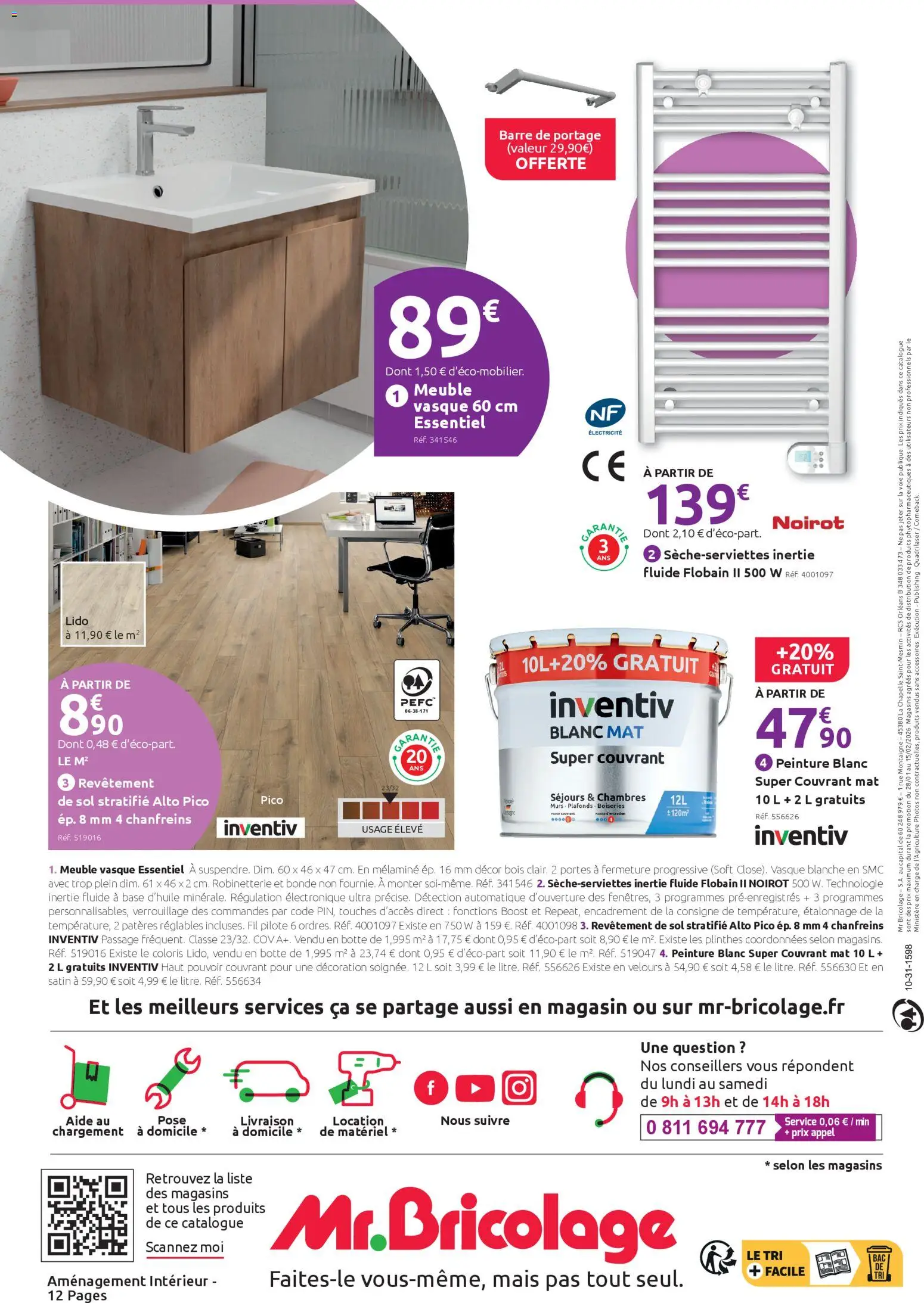 {H1} | Page: 12 | Produits: Meuble, Base, Mais, Portes