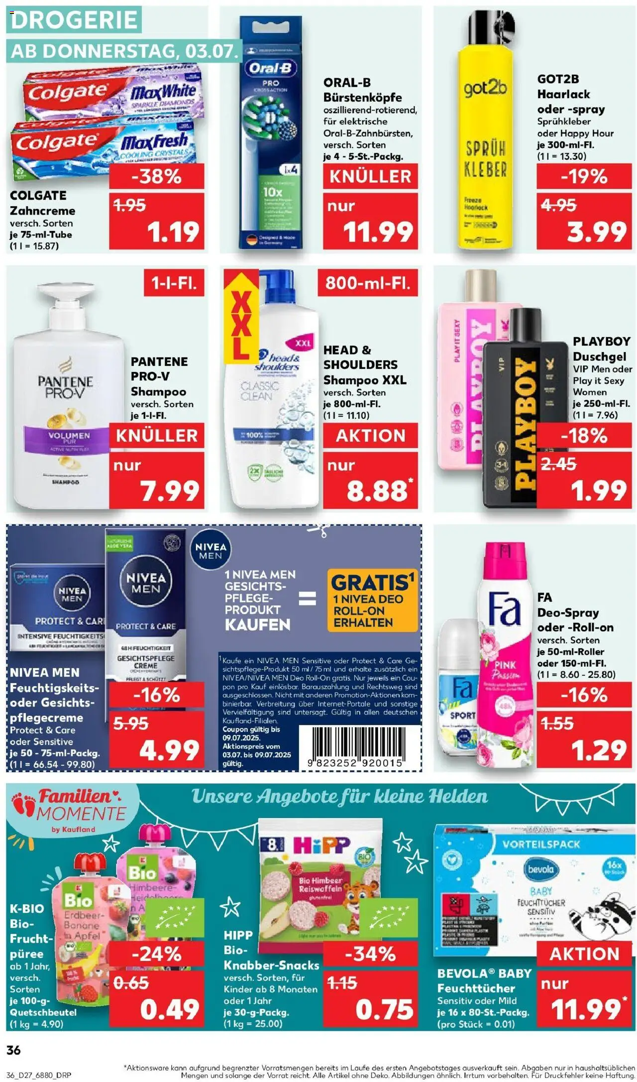 Kaufland prospekt Burgthann	 - gültig ab dem 03.07.2025 | Seite: 36 | Produkte: Äpfel, Duschgel, Deodorant, Deospray