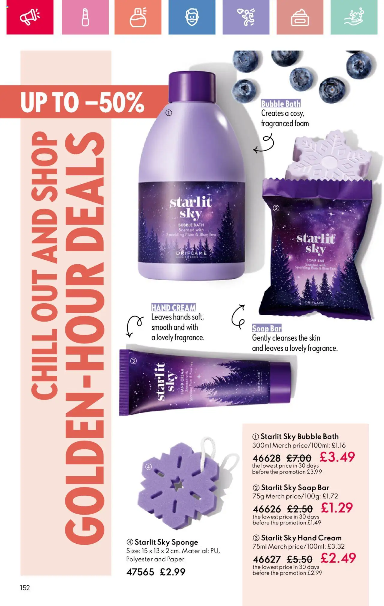  | Page: 152 | Products: Bath, Hand cream, Soap, Cream