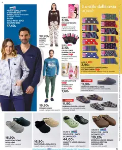 Anteprima del volantino Ipercoop Casa d'Autunno Milano catalogo valido a partire dal 16.10.2025 | Pagina: 15 | Prodotti: Calzini, Pigiama, Sabot, Data
