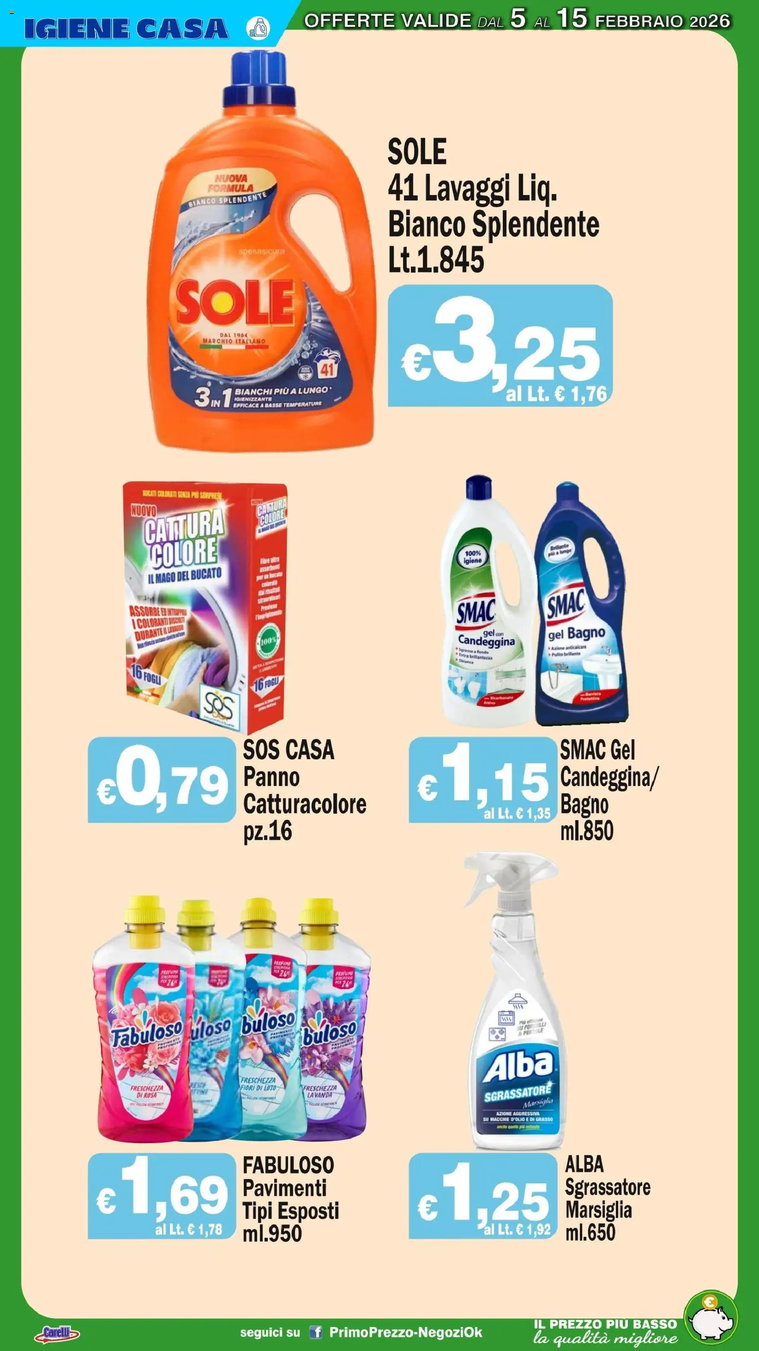 Volantino Primo Prezzo del 05.02.2026 | Pagina: 21