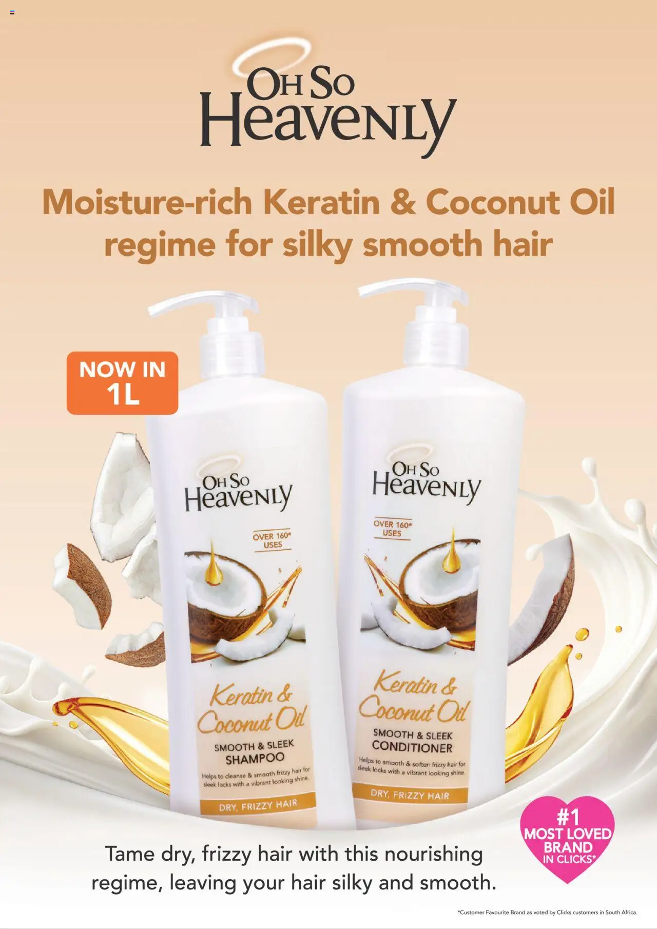 Clicks - Clubcard Magazine │ valid from 01.08.2025 | Page: 47 | Products: Oil, Shampoo, Conditioner