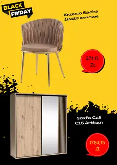 Pogląd oferty "Merkury Market Black Friday" - ważna od 07.11.2025 | Strona: 3 | Produkty: Szafa, Krzesło