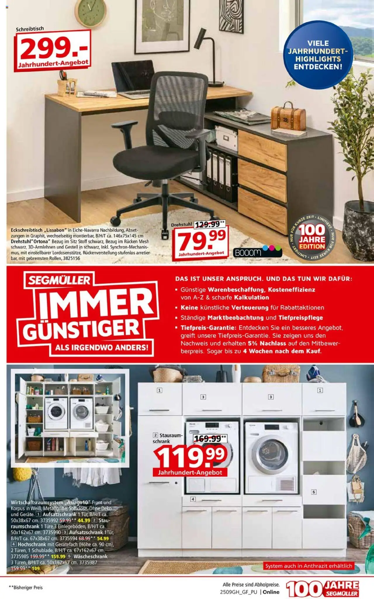Segmüller Prospekt 	 – gültig ab 13.09.2025 | Seite: 25 | Produkte: Schrank, Hochschrank