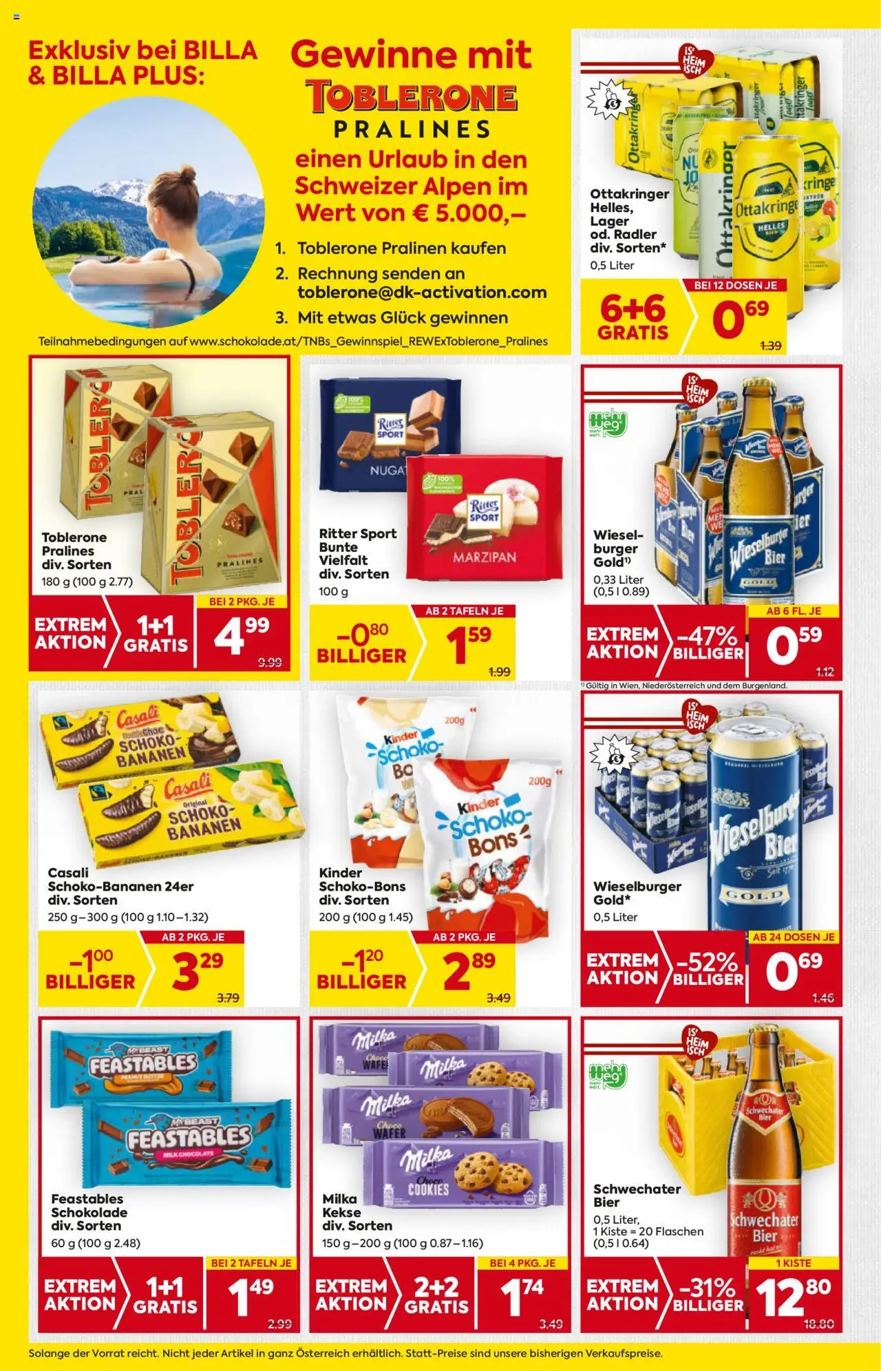 Billa AT akciós ujság - amely érvényes a következő dátumtól: 07.08.2025 | Oldal: 12 | Termékek: Radler