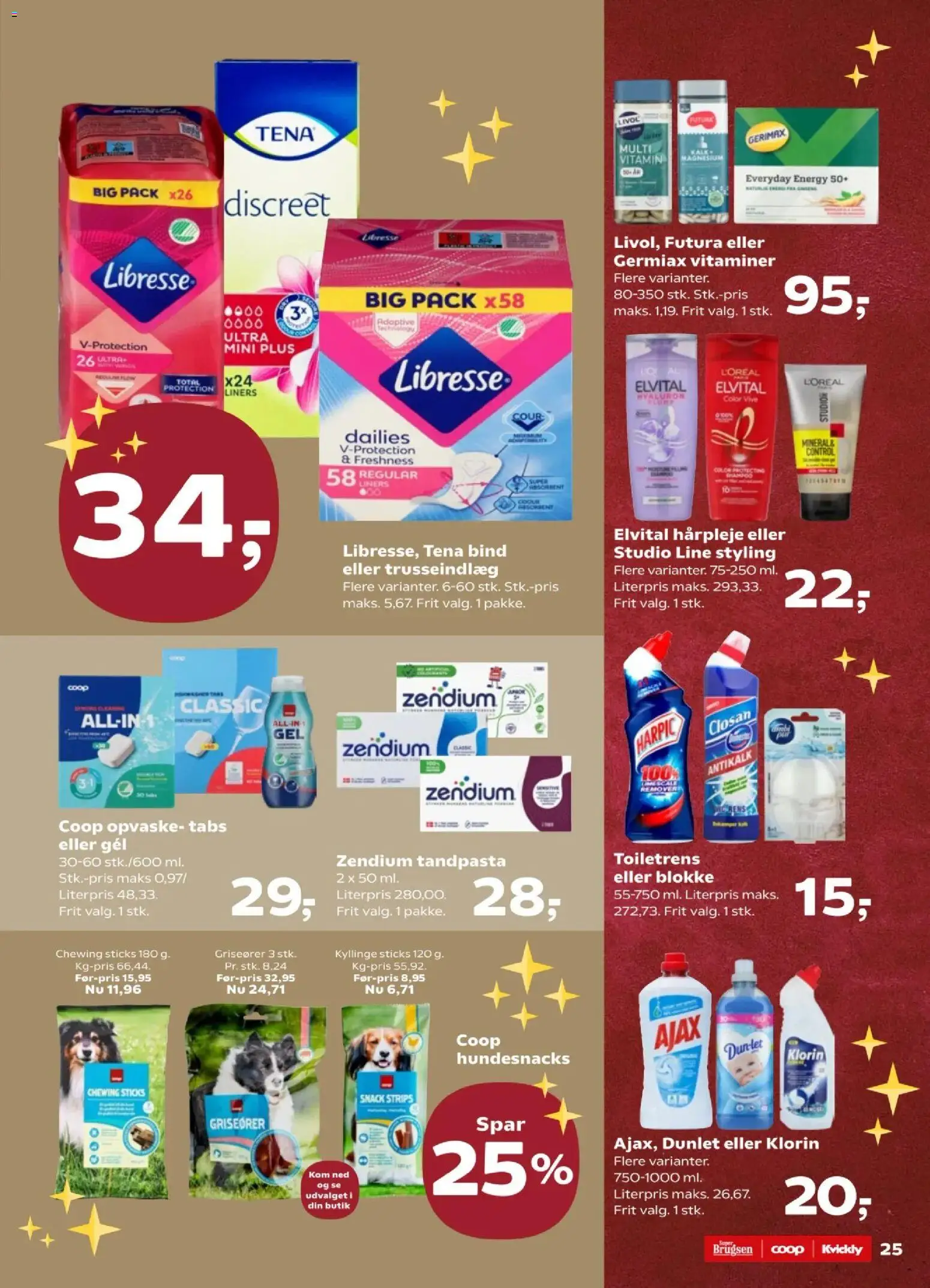 Super Brugsen tilbudsavis – gyldig fra 21.11.2025 | Side: 28 | Produkter: Tandpasta