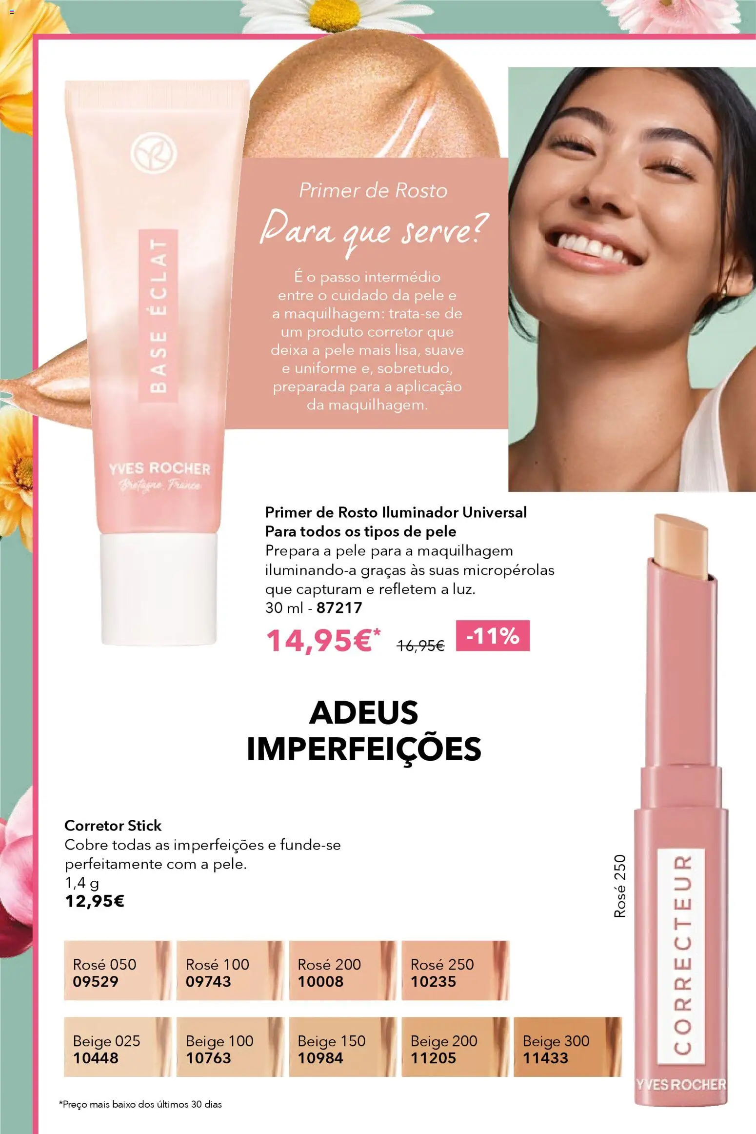 Yves Rocher catálogo 6 │ válido de 17.04.2026 | Página: 66 | Produtos: Iluminador, Maquilhagem, Corretor, Base