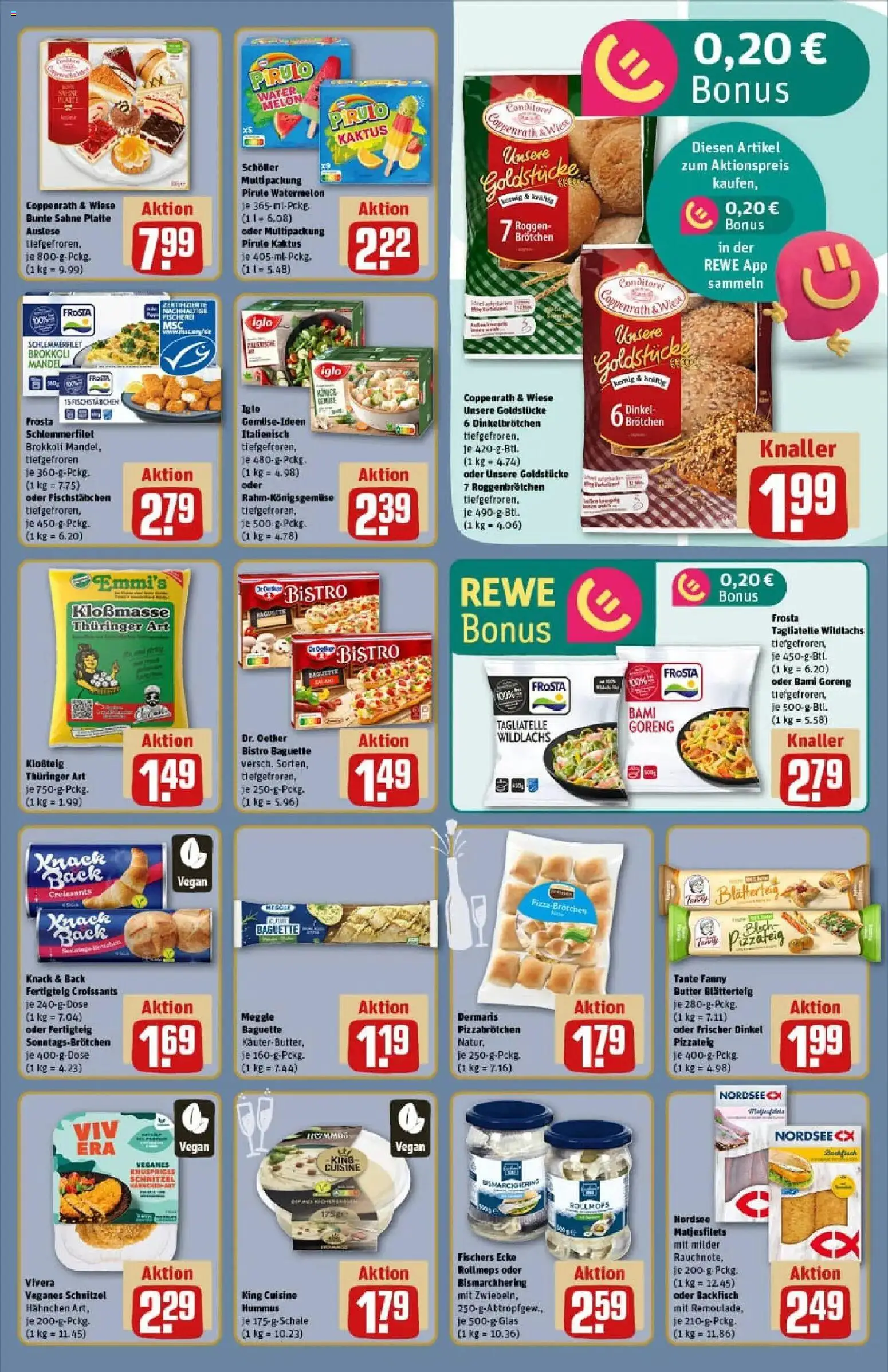 Rewe prospekt Hettstedt	 – gültig ab 22.12.2025 | Seite: 15 | Produkte: Baguette, Zwiebeln, Brokkoli, Pizza