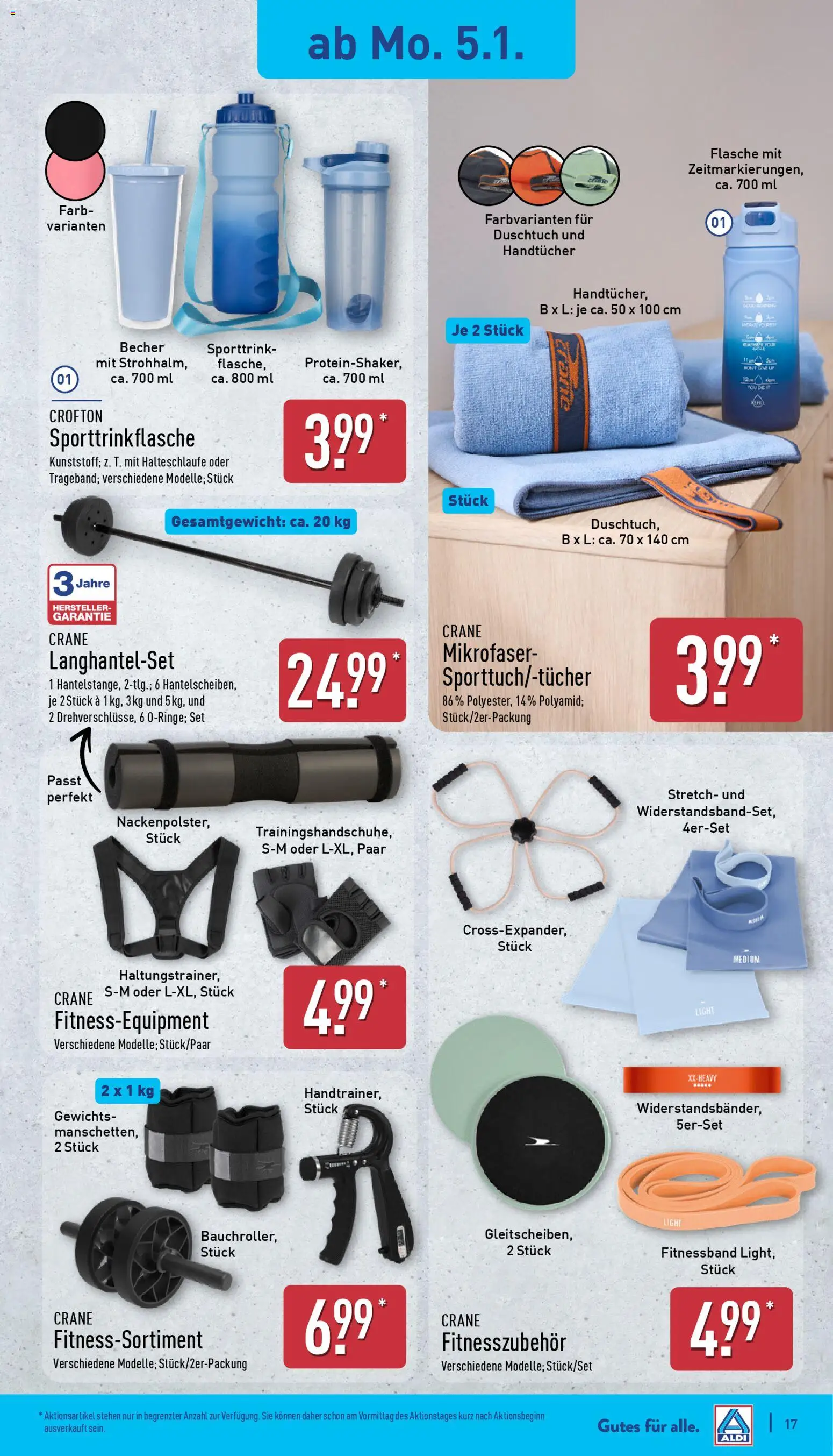 Aldi Prospekt 	 – gültig ab 05.01.2026 | Seite: 17