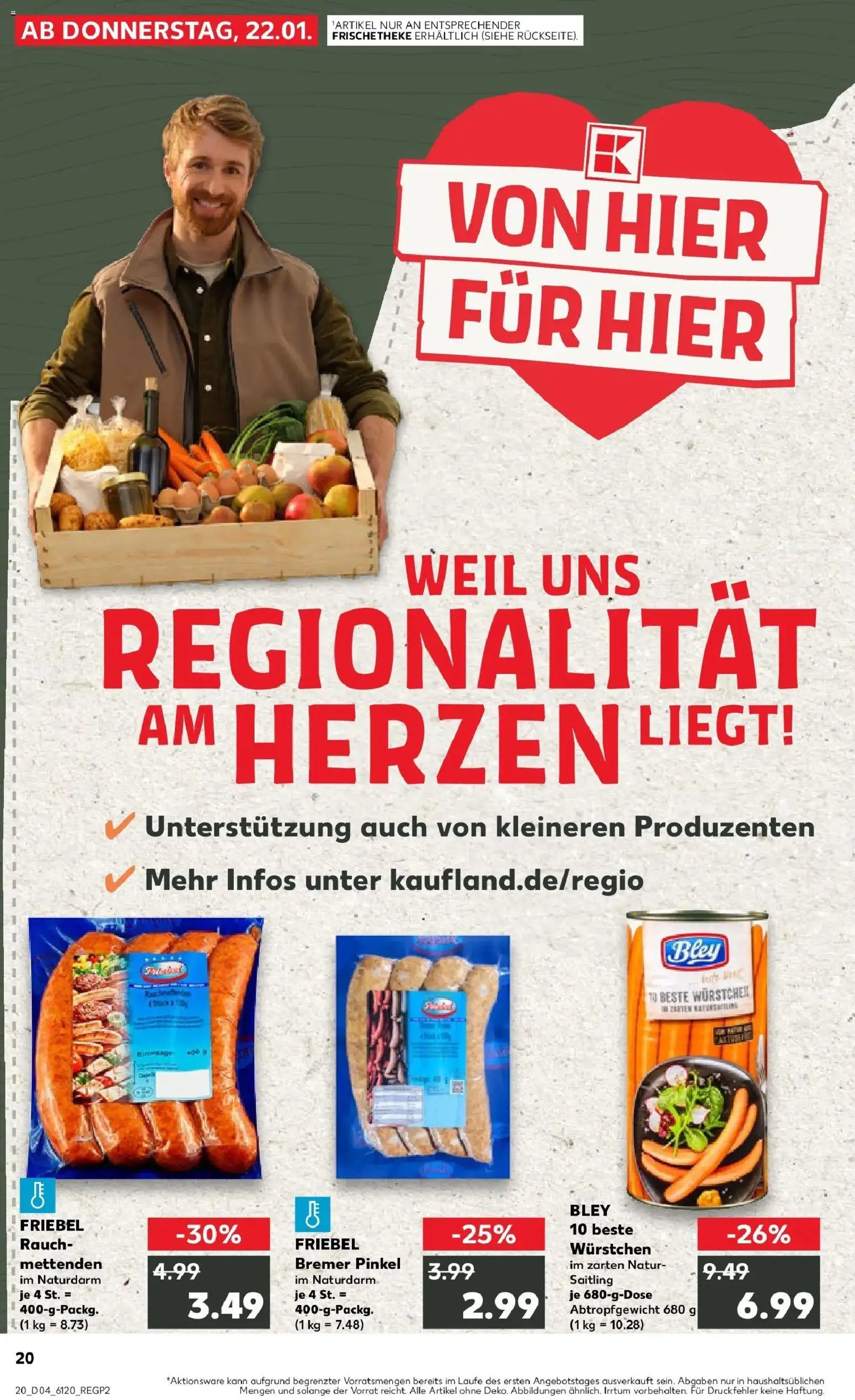 Kaufland prospekt Bremen	 – gültig ab 25.01.2026 | Seite: 20