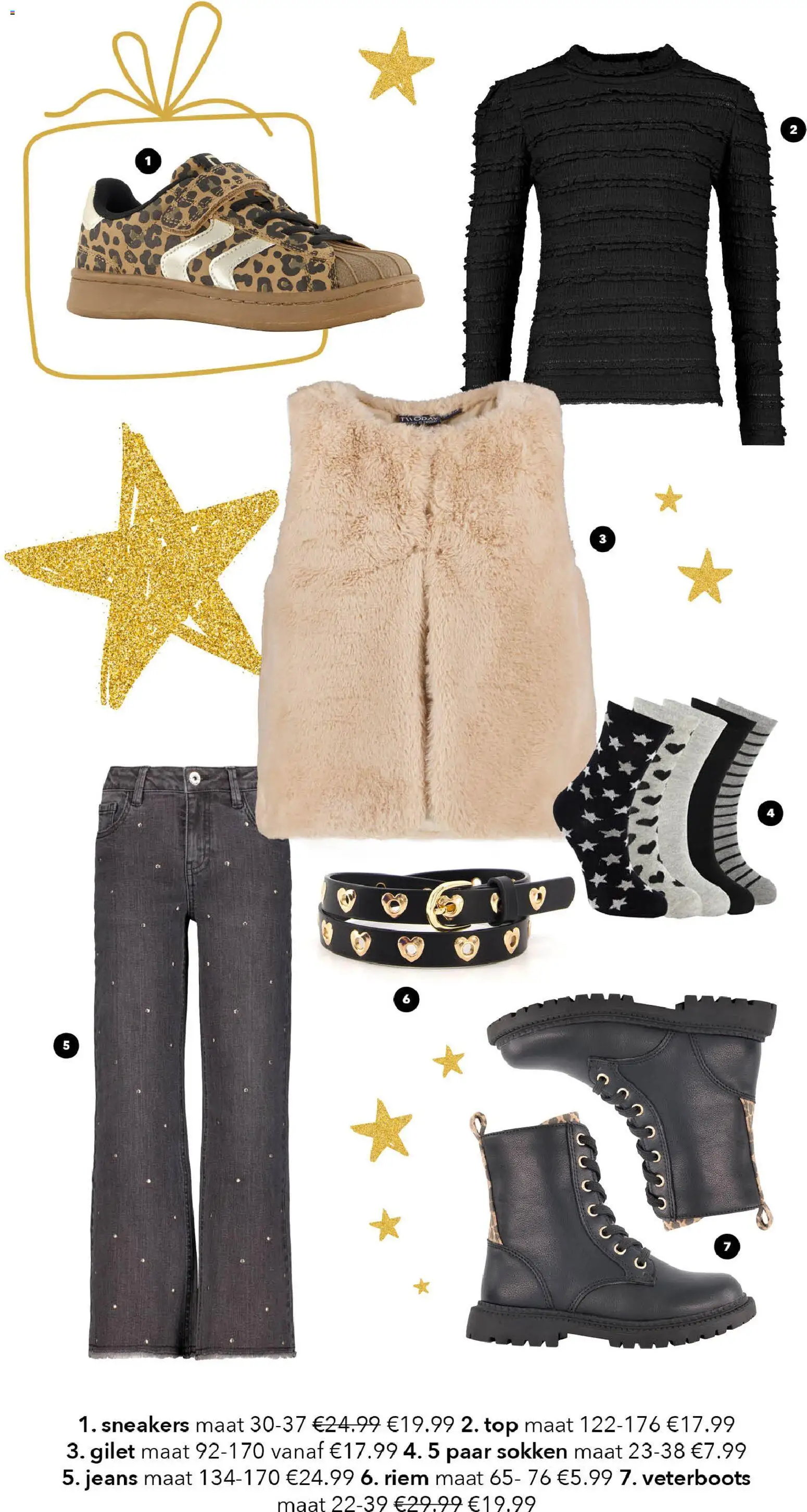 {H1} | Pagina: 16 | Producten: Sokken, Sneakers, Riem