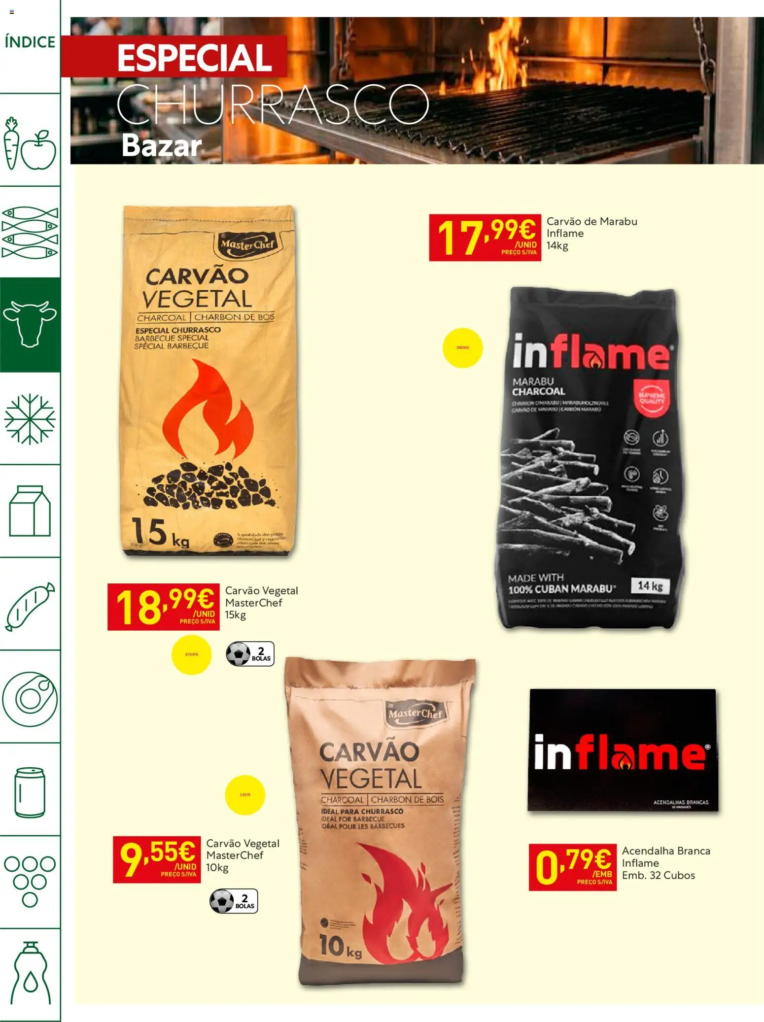 Recheio - Horeca Bons Negócios Madeira │ válido de 21.04.2026 | Página: 12 | Produtos: Carvão vegetal