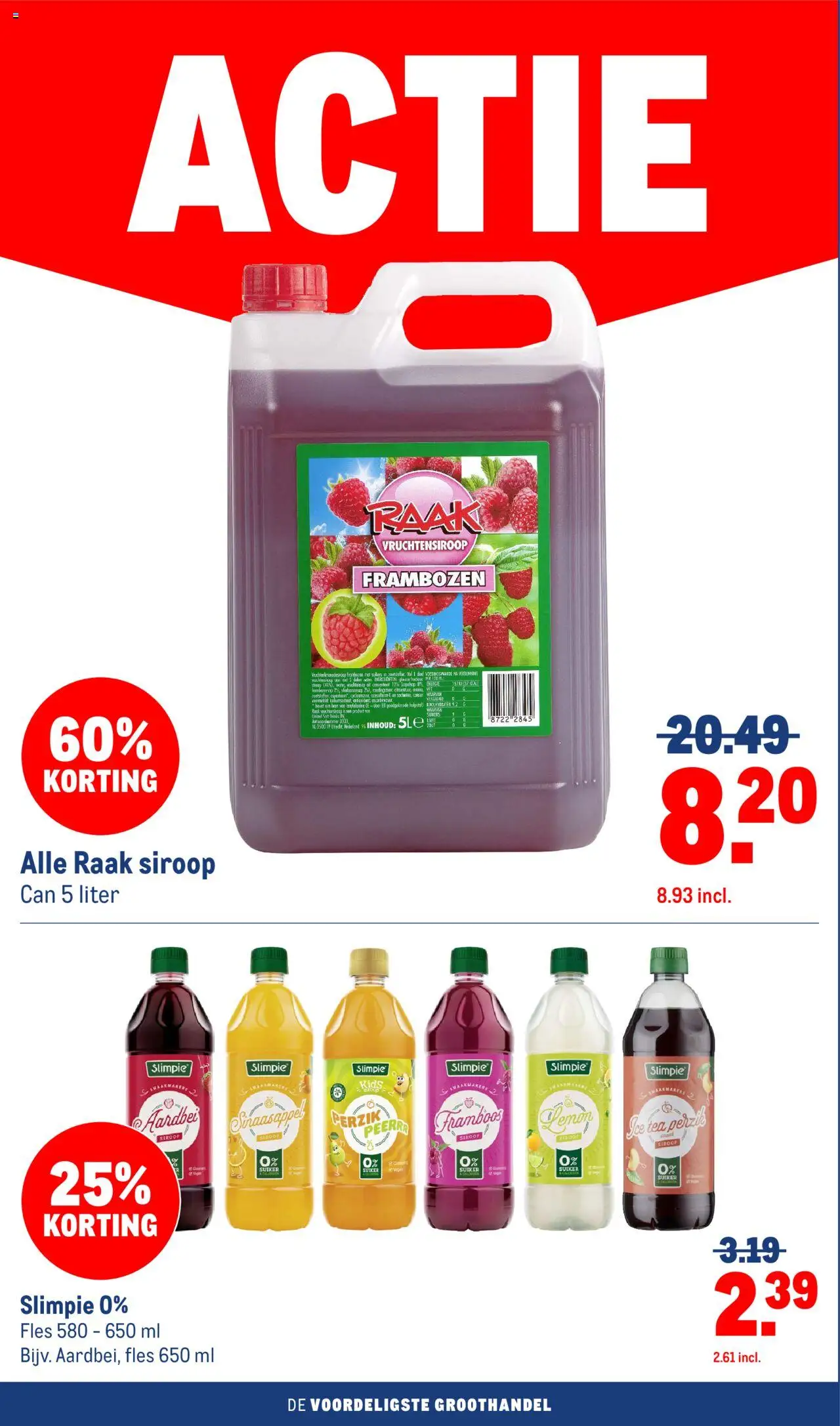 {H1} | Pagina: 38 | Producten: Waffelini, Fles, Frambozen