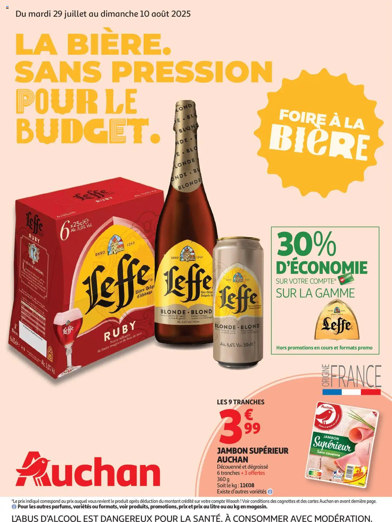  | Page: 1 | Produits: Jambon, Bière