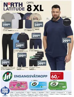 Forhåndsvisning av Spar Kjøp kundeavis gyldig fra 20.04.2026 | Side: 16 | Produkter: Nuisette, Boxer, Shorts, Engangsvåtmopp