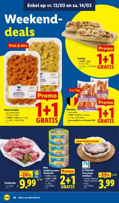 Hotdog, Hotdog b.a.v. 2 stuks - Voorbeeld van een folder van Lidl, geldig van 11.03.2026 | Pagina: 30
