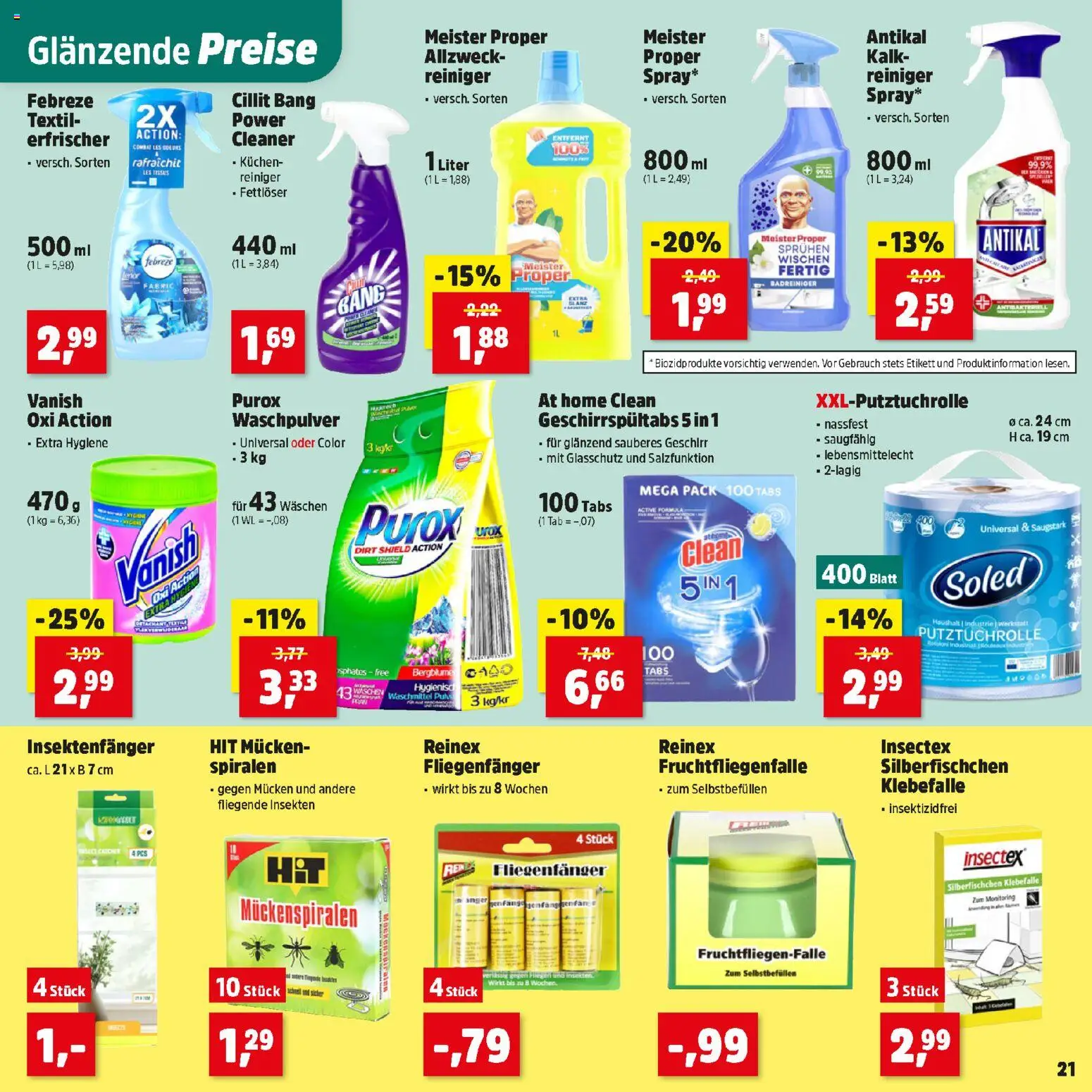 Thomas Philipps Flugblatt gültig ab 27.04.2026 | Seite: 25 | Produkte: Waschpulver, Waschmittel