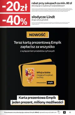 Pogląd oferty "Empik promocje" - ważna od 28.01.2026 | Strona: 95