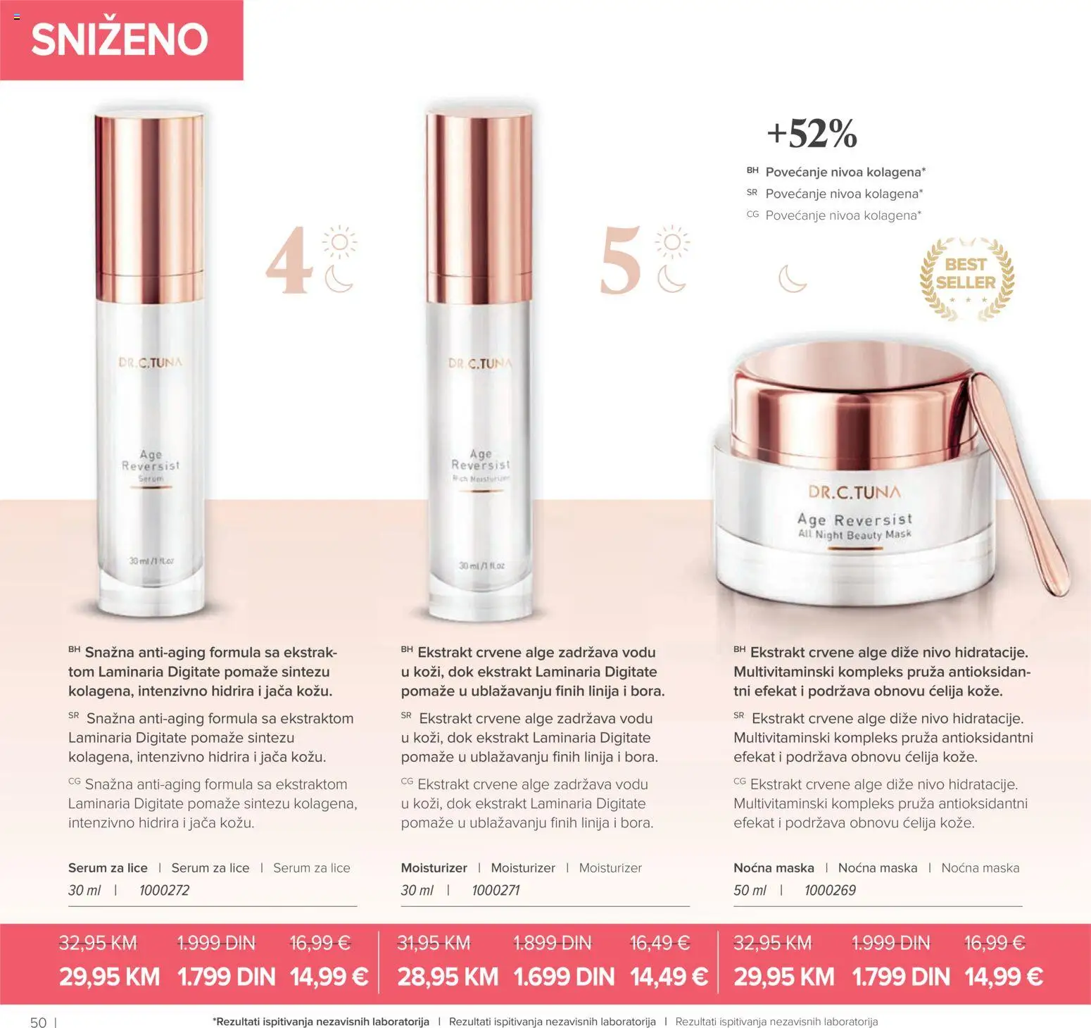 Farmasi katalog - važi od 01.03.2026 | Strana: 50 | Proizvode: Maska