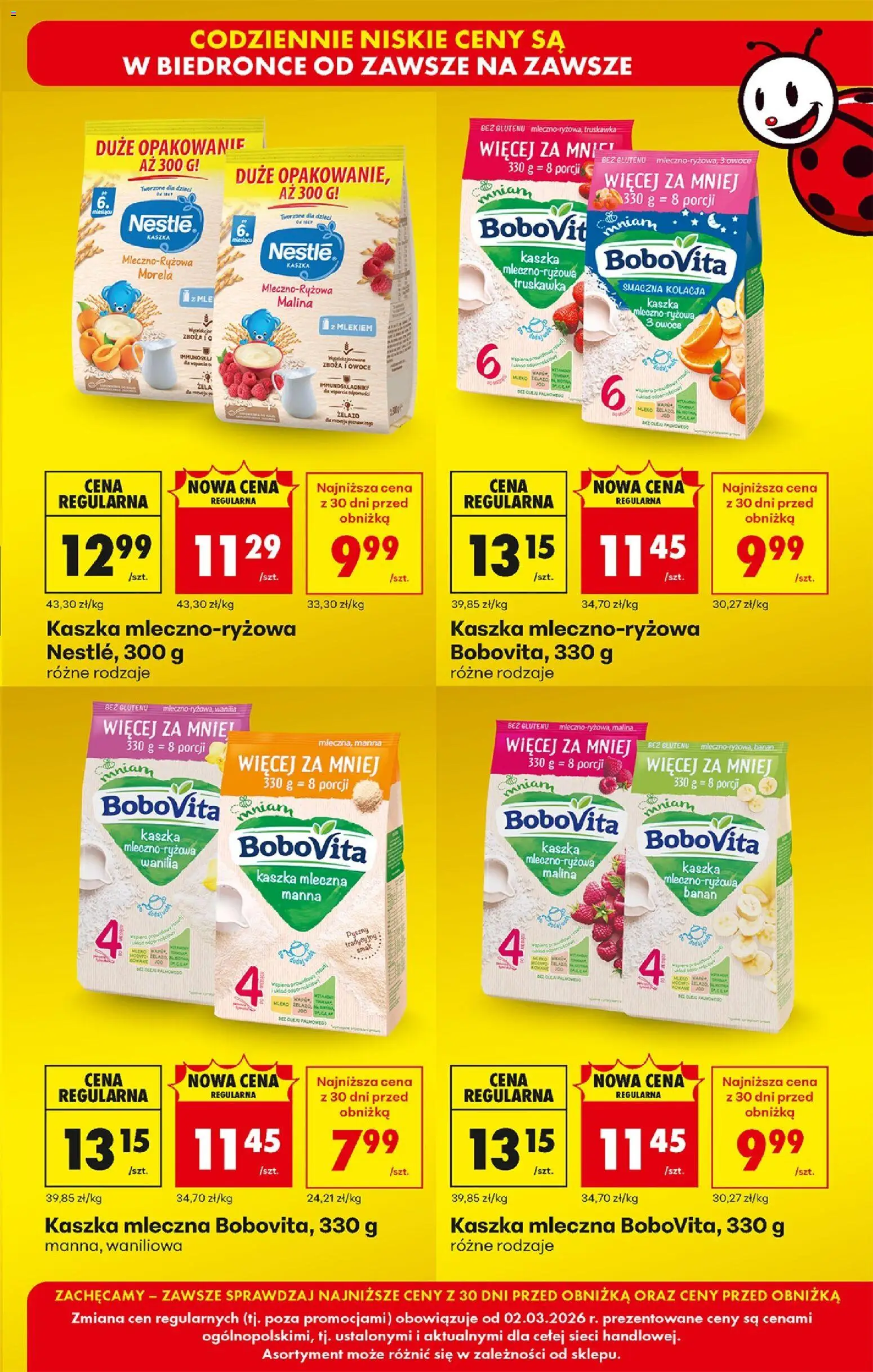 Biedronka Polsko leták od 02.03.2026 | Strana: 9 | Produkty: Banán