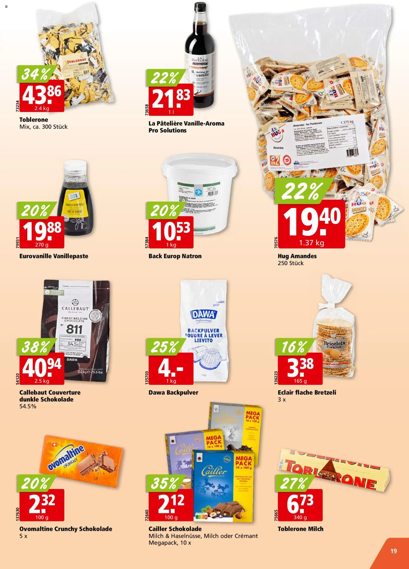 Aligro Aktionen Chavannes, Matran, Genf, Sitten – gültig ab 02.03.2026 | Seite: 19 | Produkte: Dunkle schokolade, Milch, Schokolade