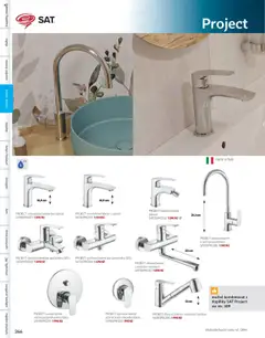 Náhled letáku Siko koupelny katalog Koupelny 2024/2025 od 23.10.2024 | Strana: 266 | Produkty: Dřezová baterie, Wc, Baterie