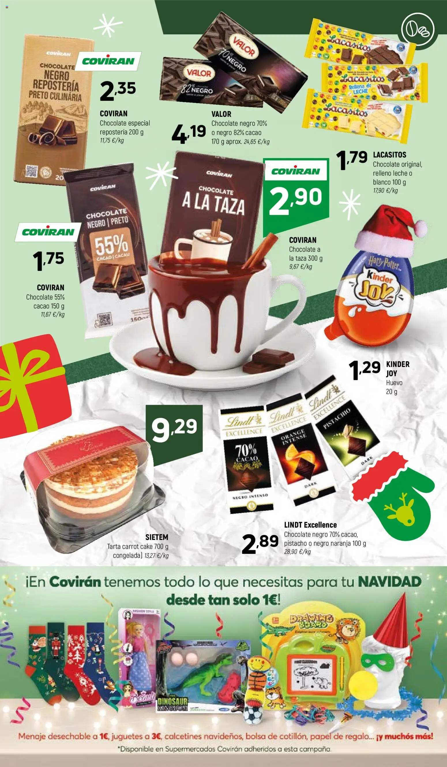 Coviran - Badajoz │ válido desde el 02.12.2025 | Página: 15 | Productos: Κρέμα μαλλιών, Leche, Κεραία, Bolsa