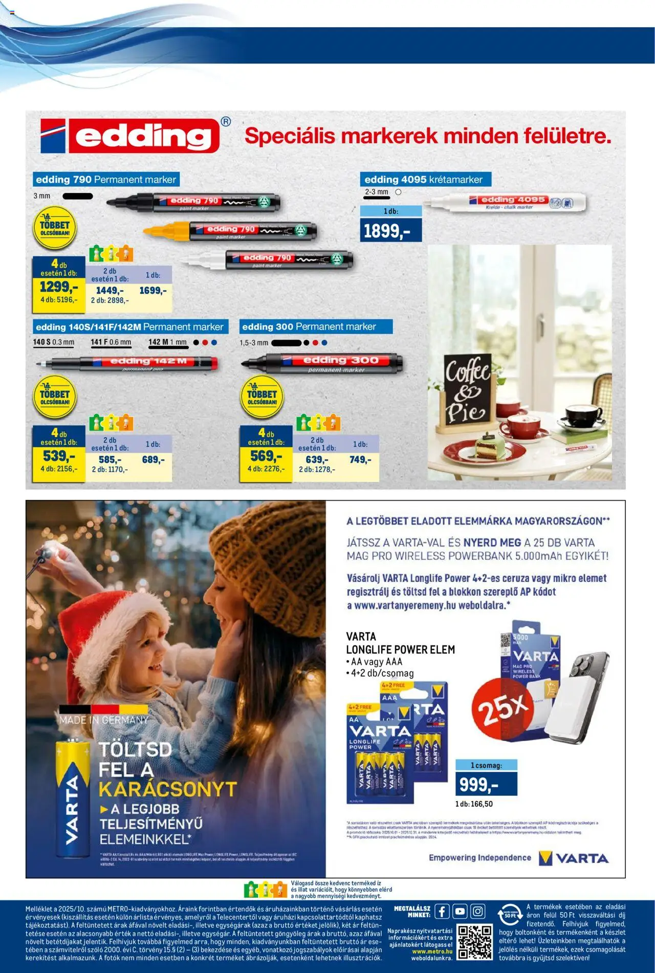 Metro akciós ujság - amely érvényes a következő dátumtól: 16.10.2025 | Oldal: 38 | Termékek: Powerbank, Szőlő, Power bank